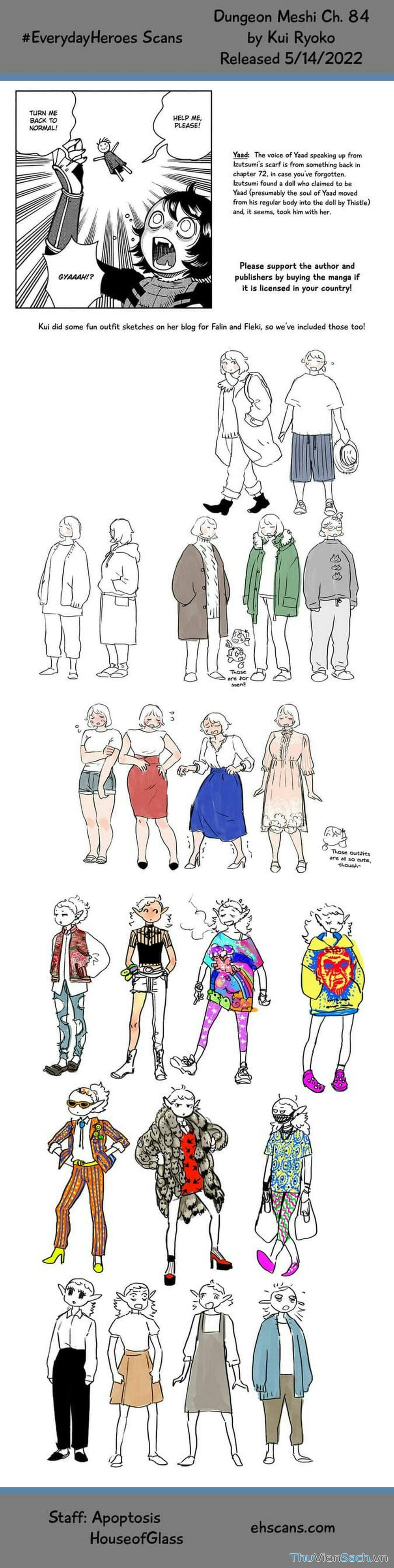 Truyện Tranh Mỹ Vị Hầm Ngục - Dungeon Meshi trang 4