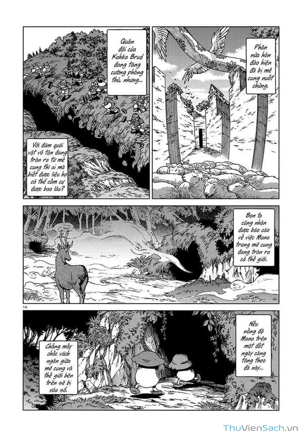 Truyện Tranh Mỹ Vị Hầm Ngục - Dungeon Meshi trang 4