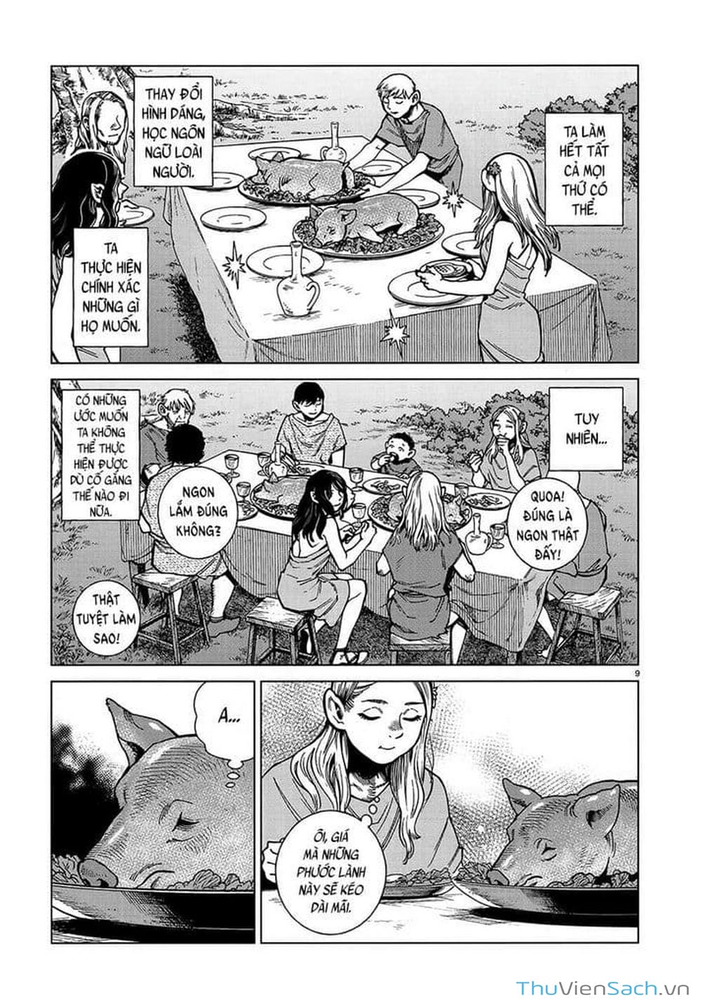 Truyện Tranh Mỹ Vị Hầm Ngục - Dungeon Meshi trang 4