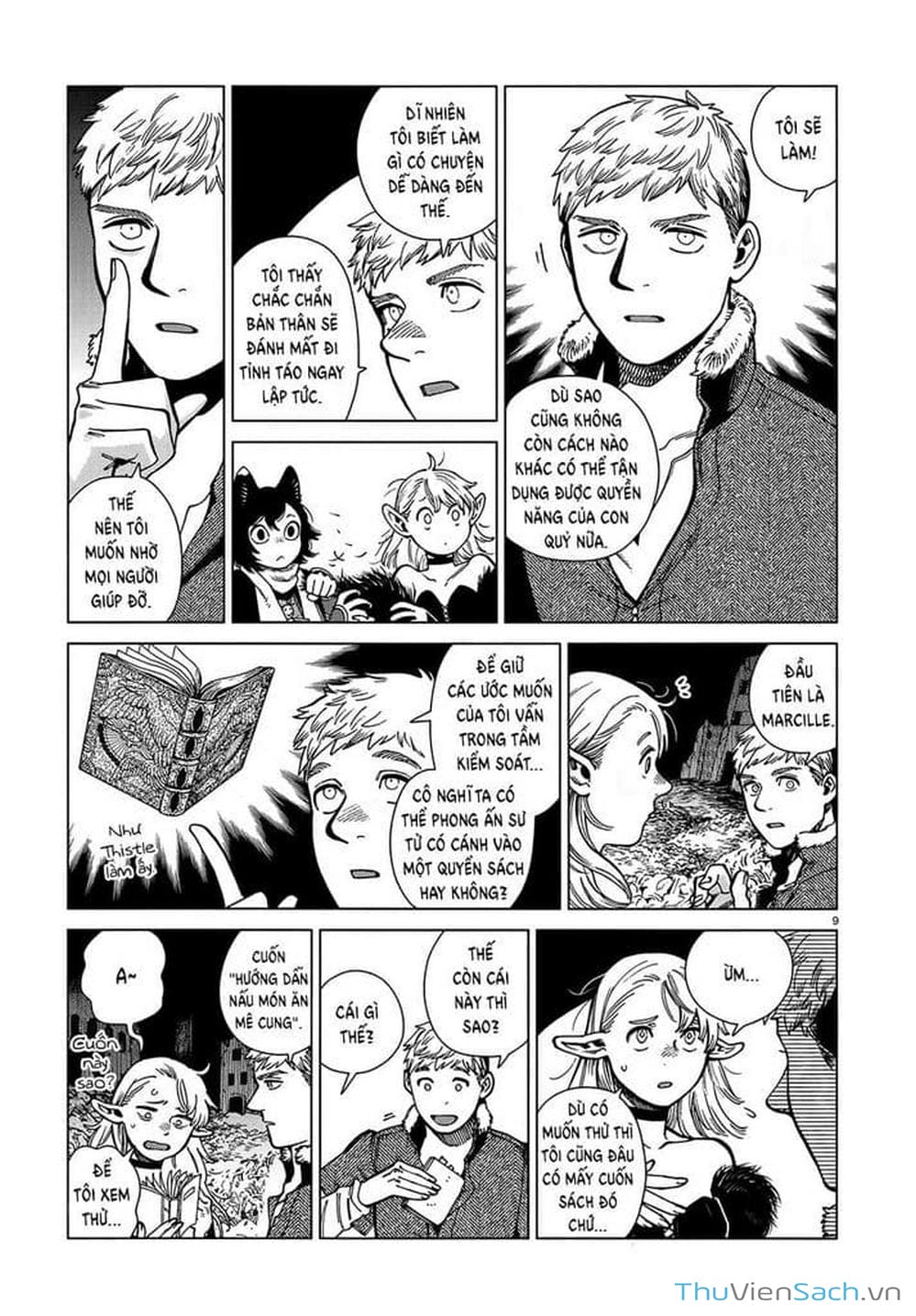 Truyện Tranh Mỹ Vị Hầm Ngục - Dungeon Meshi trang 4