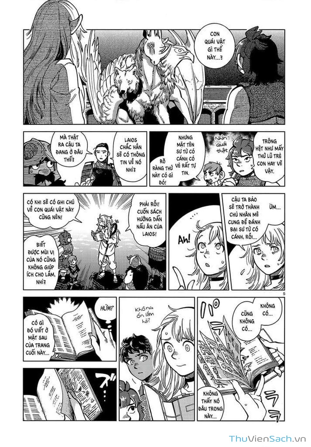 Truyện Tranh Mỹ Vị Hầm Ngục - Dungeon Meshi trang 4