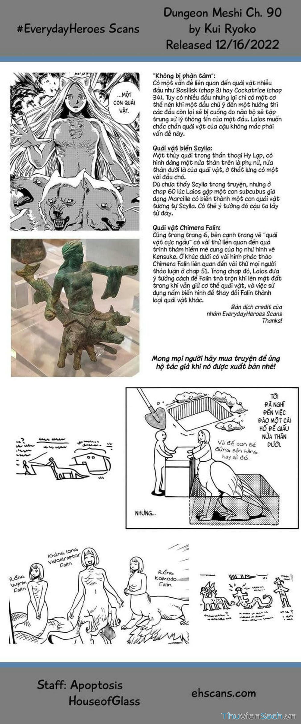 Truyện Tranh Mỹ Vị Hầm Ngục - Dungeon Meshi trang 4