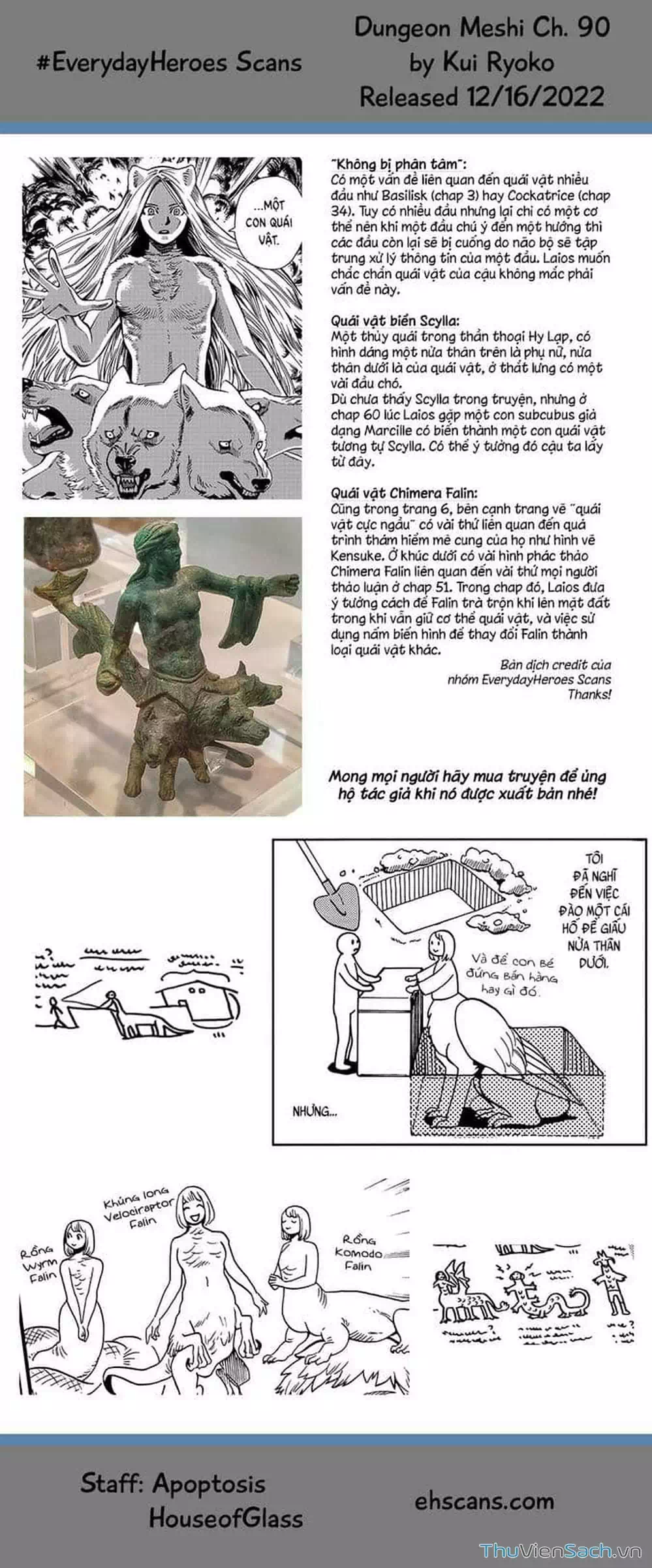 Truyện Tranh Mỹ Vị Hầm Ngục - Dungeon Meshi trang 4