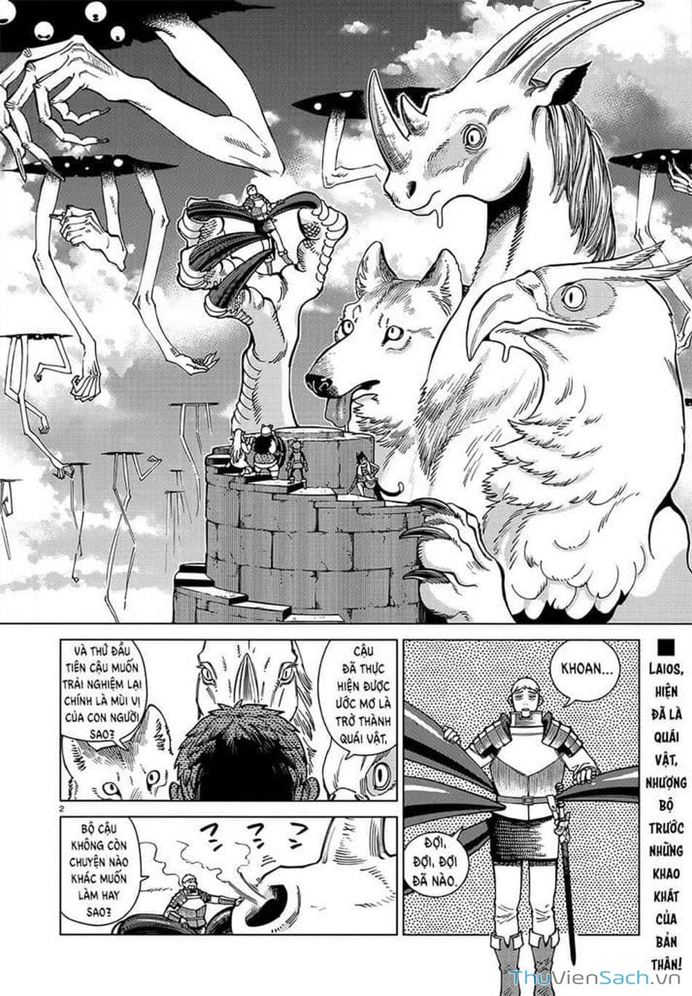 Truyện Tranh Mỹ Vị Hầm Ngục - Dungeon Meshi trang 4