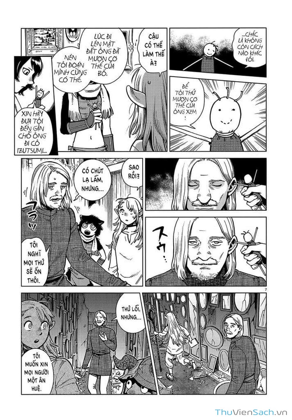 Truyện Tranh Mỹ Vị Hầm Ngục - Dungeon Meshi trang 4