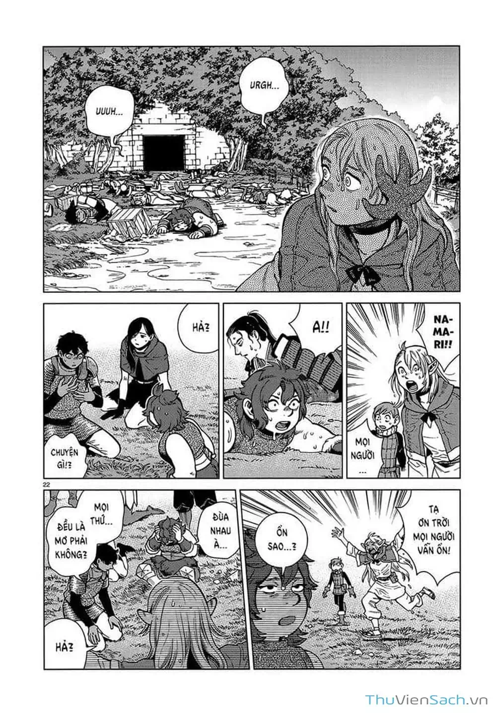 Truyện Tranh Mỹ Vị Hầm Ngục - Dungeon Meshi trang 4