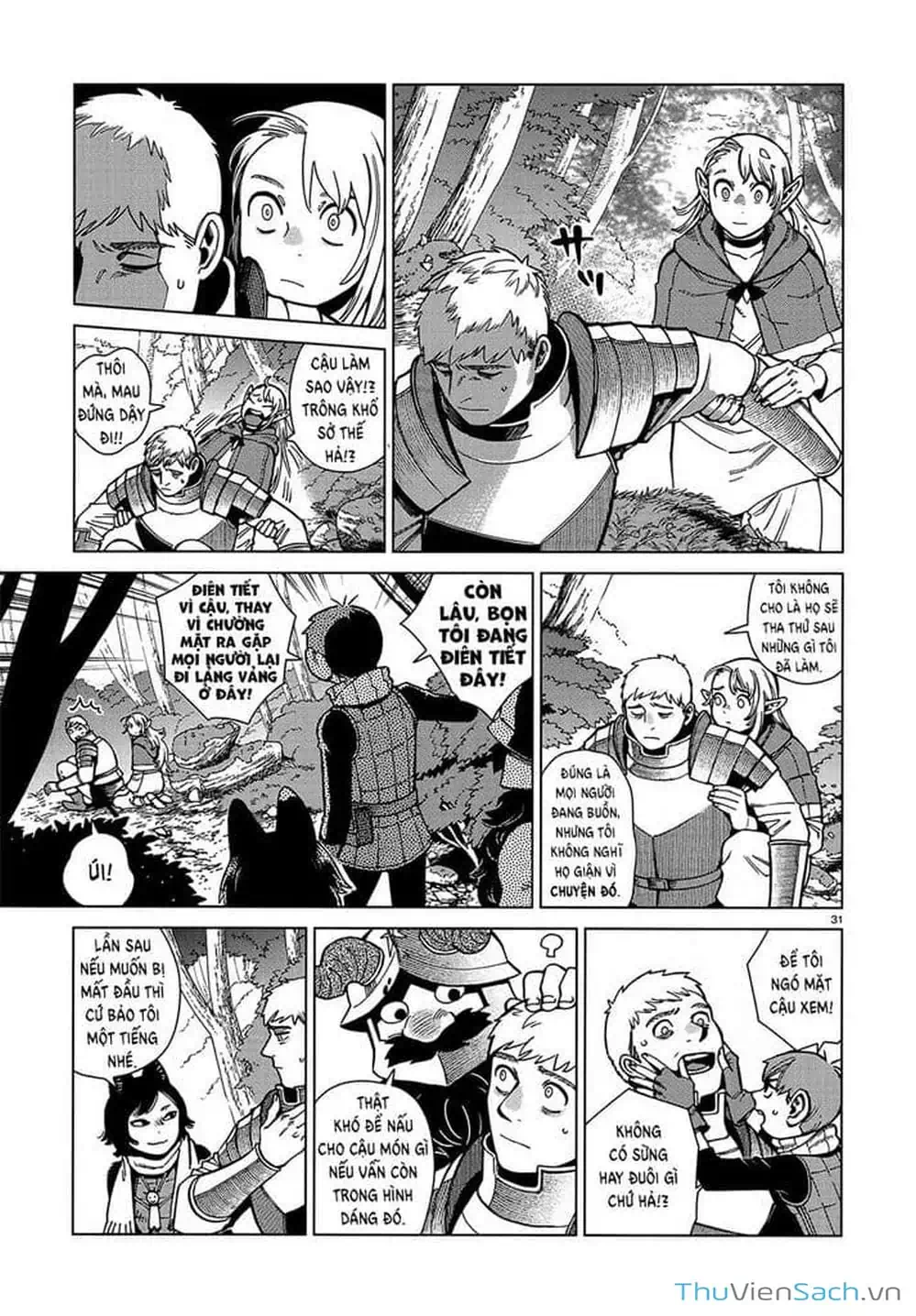Truyện Tranh Mỹ Vị Hầm Ngục - Dungeon Meshi trang 4