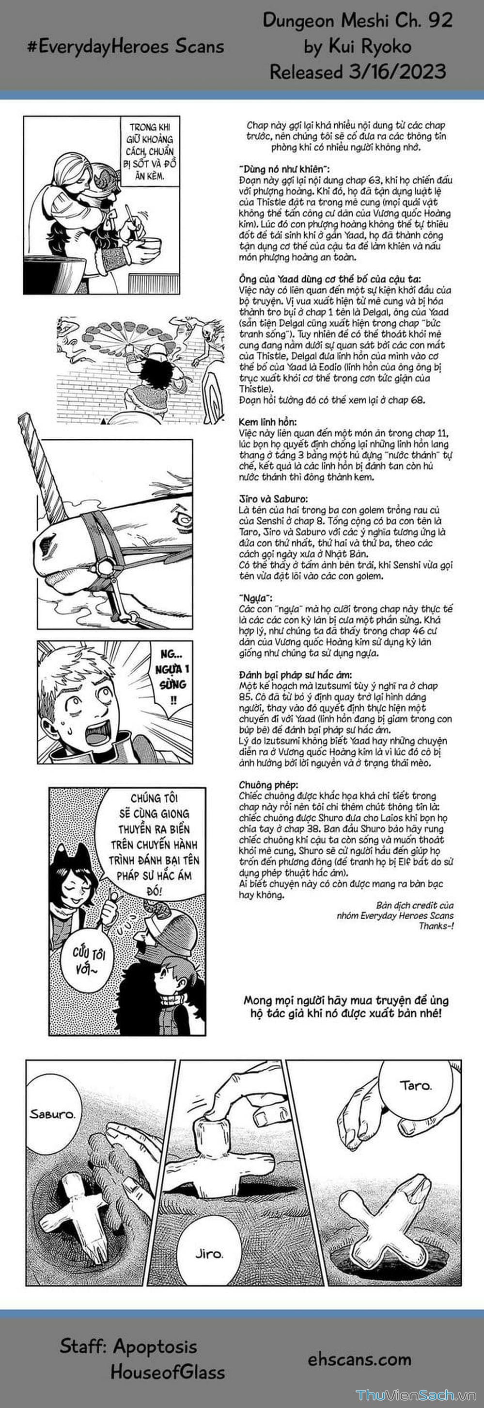 Truyện Tranh Mỹ Vị Hầm Ngục - Dungeon Meshi trang 4