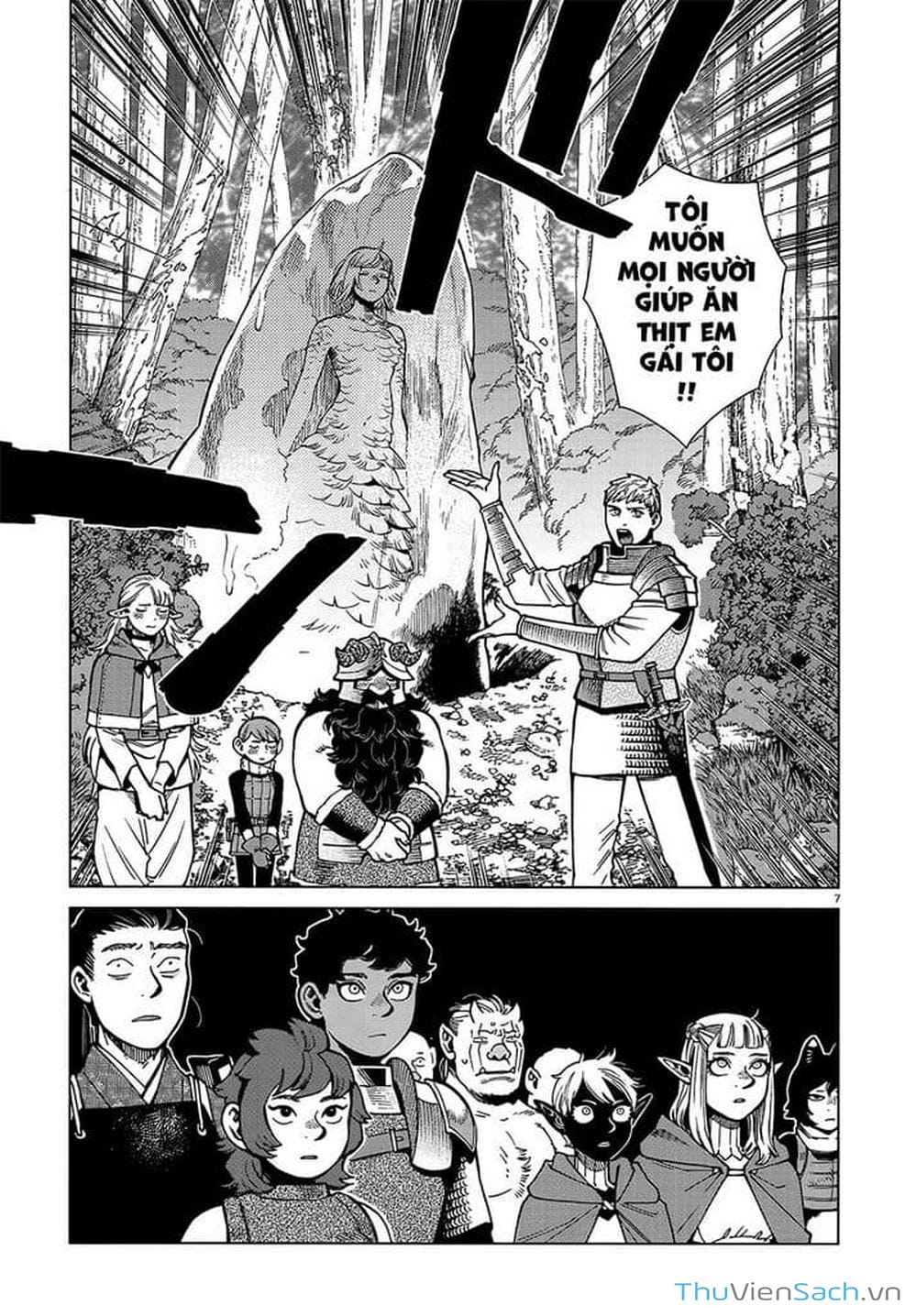 Truyện Tranh Mỹ Vị Hầm Ngục - Dungeon Meshi trang 4