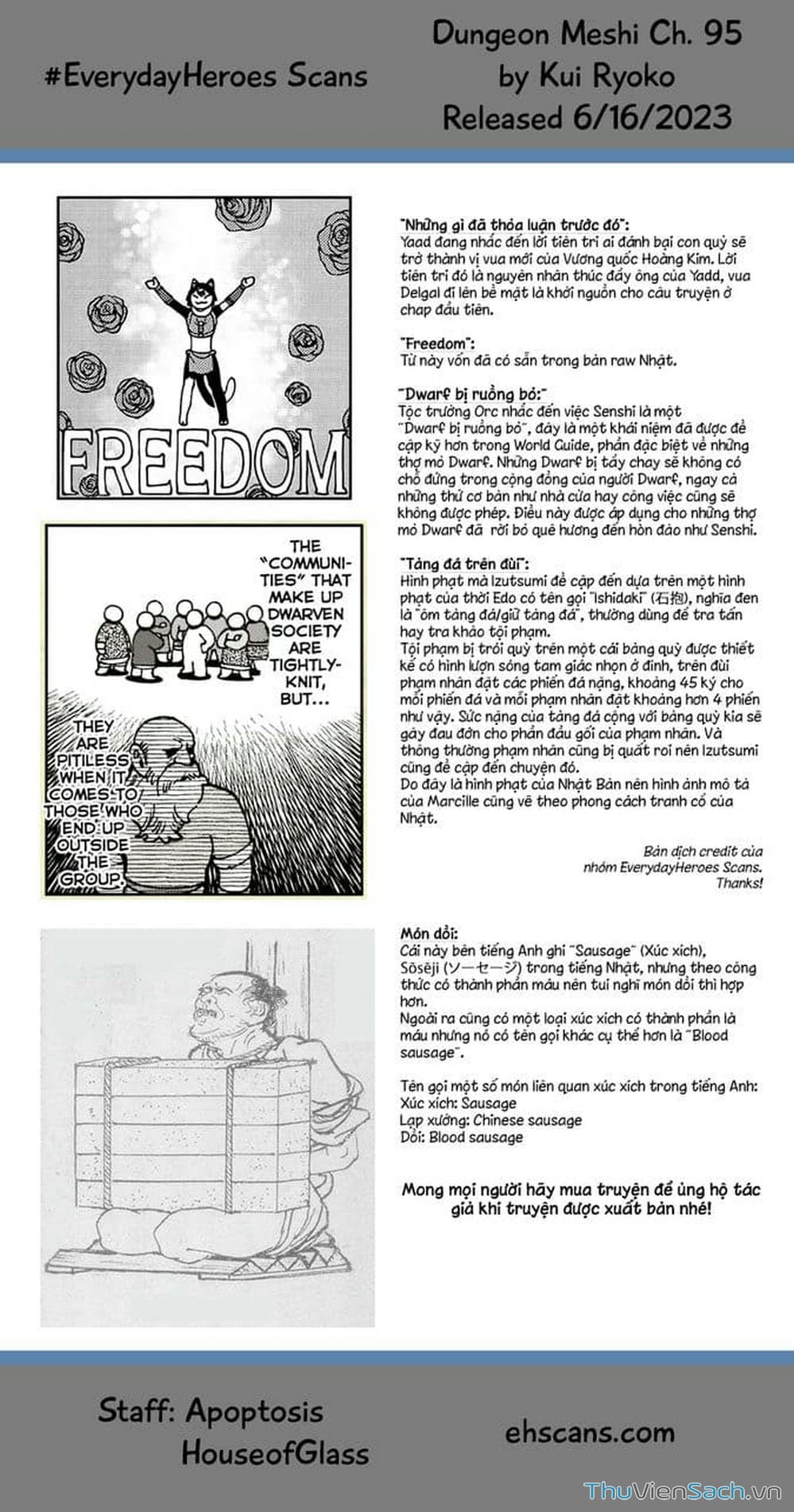 Truyện Tranh Mỹ Vị Hầm Ngục - Dungeon Meshi trang 4