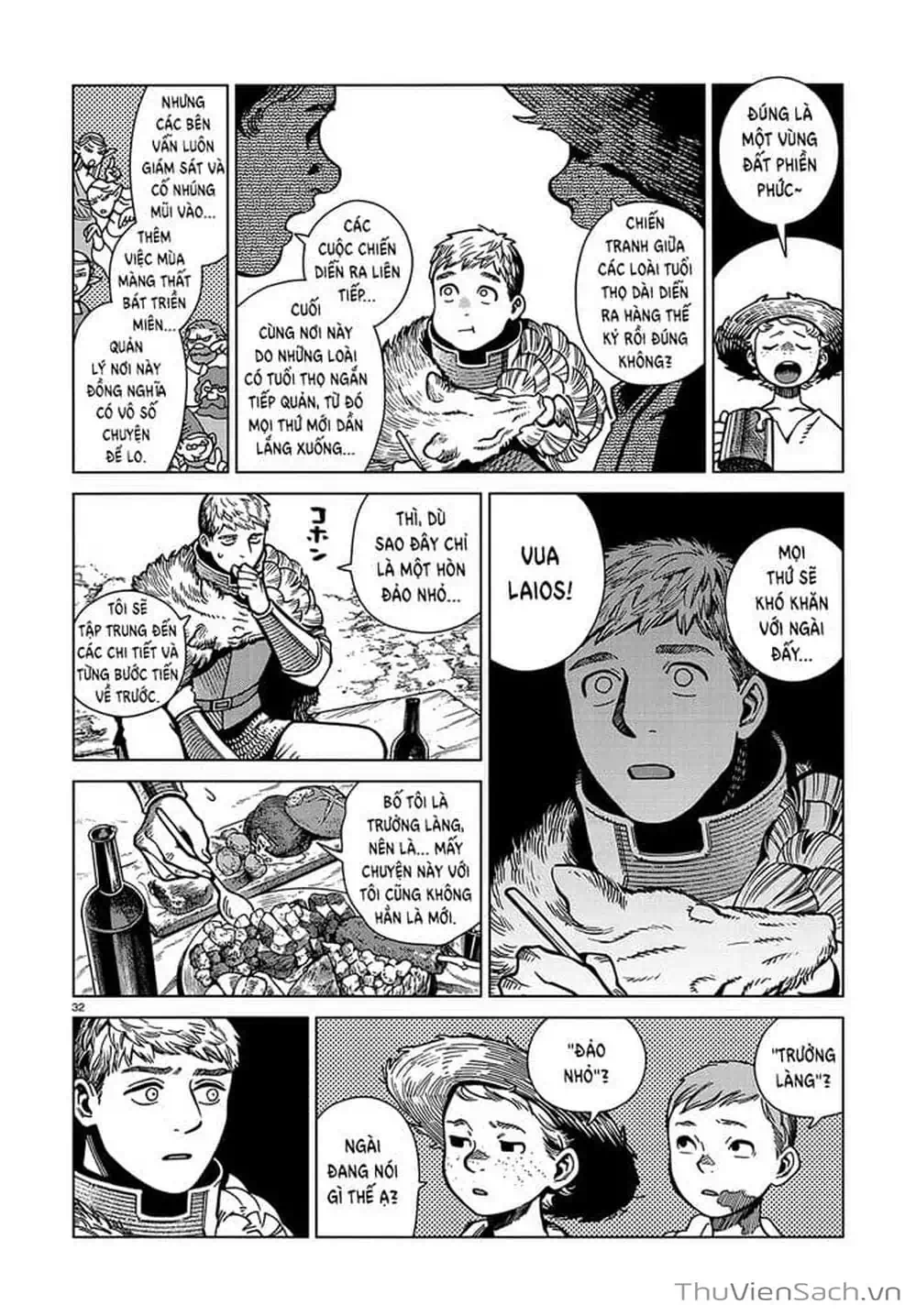 Truyện Tranh Mỹ Vị Hầm Ngục - Dungeon Meshi trang 4