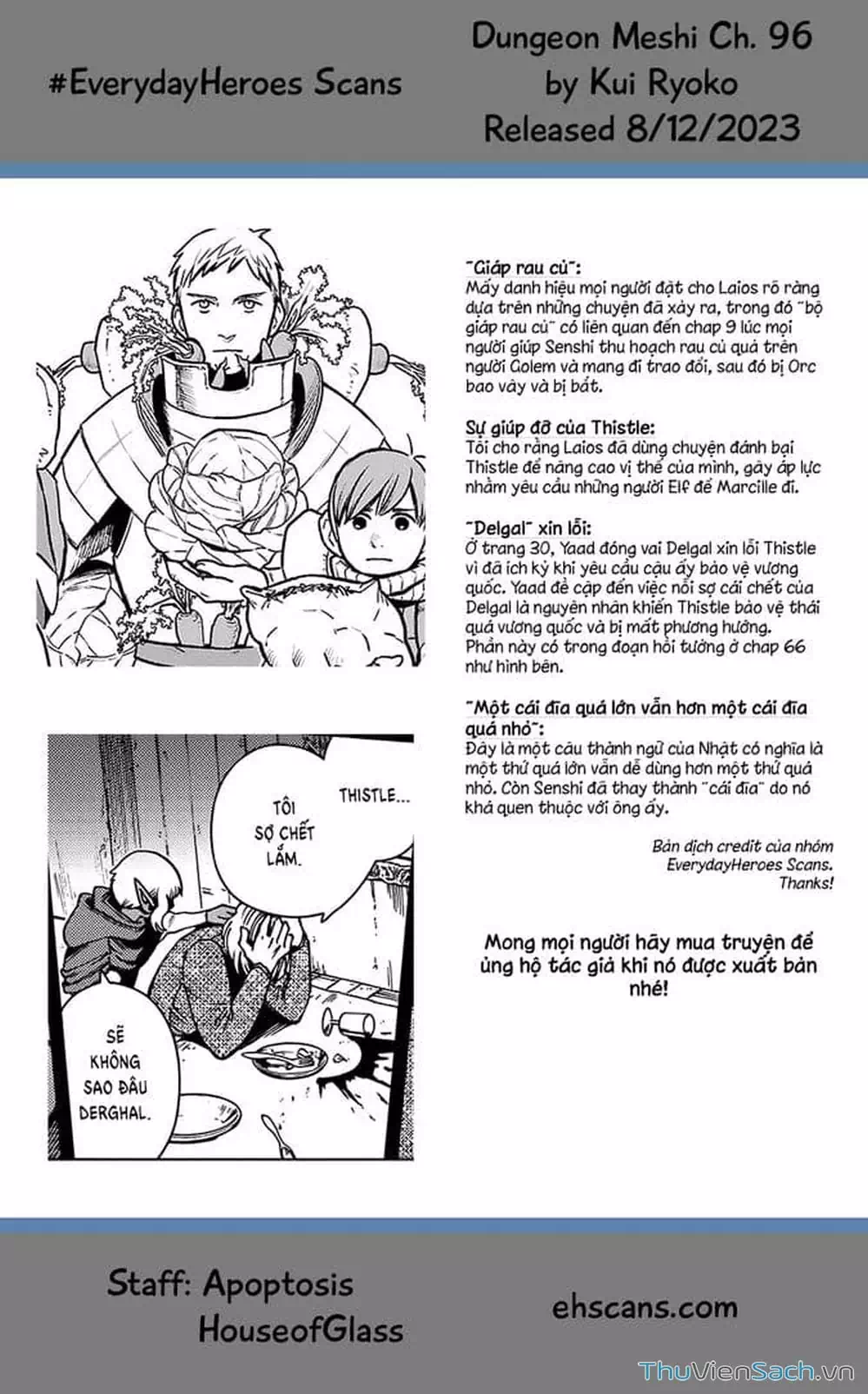 Truyện Tranh Mỹ Vị Hầm Ngục - Dungeon Meshi trang 4