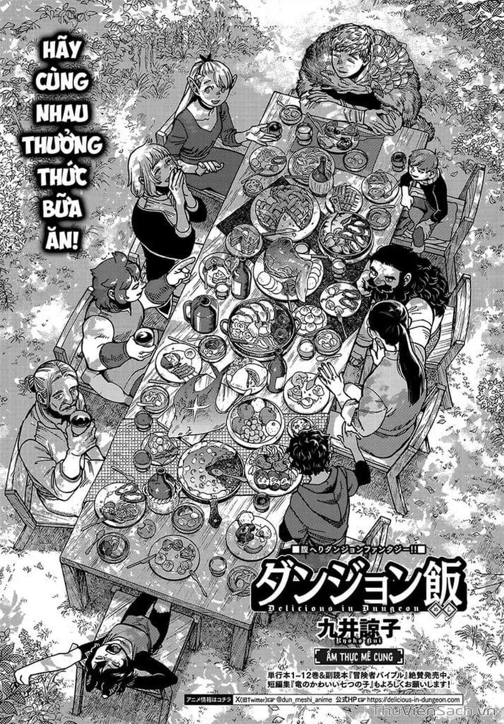 Truyện Tranh Mỹ Vị Hầm Ngục - Dungeon Meshi trang 4