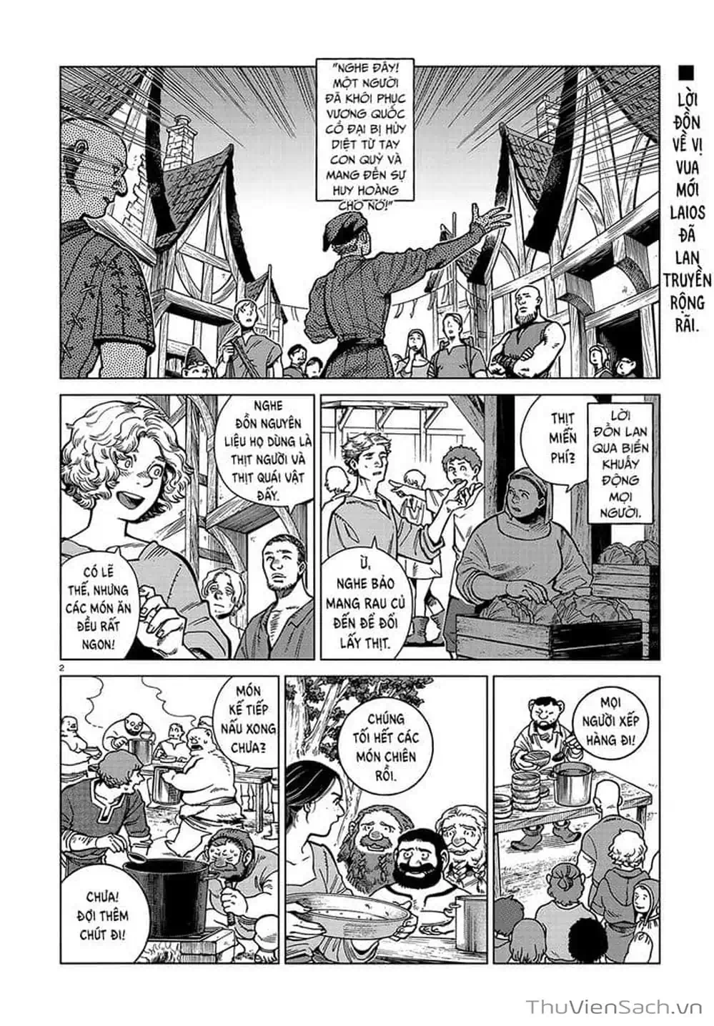 Truyện Tranh Mỹ Vị Hầm Ngục - Dungeon Meshi trang 4