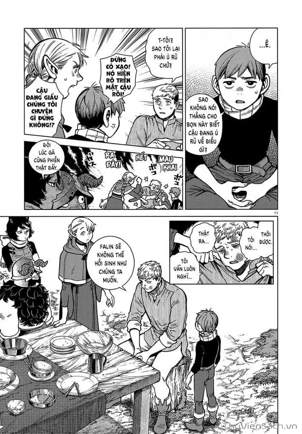 Truyện Tranh Mỹ Vị Hầm Ngục - Dungeon Meshi trang 4