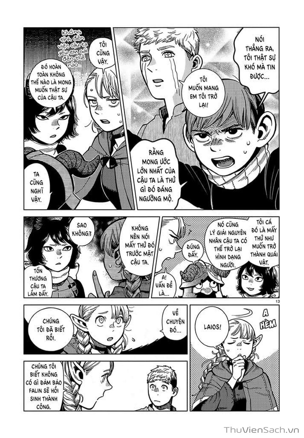 Truyện Tranh Mỹ Vị Hầm Ngục - Dungeon Meshi trang 4