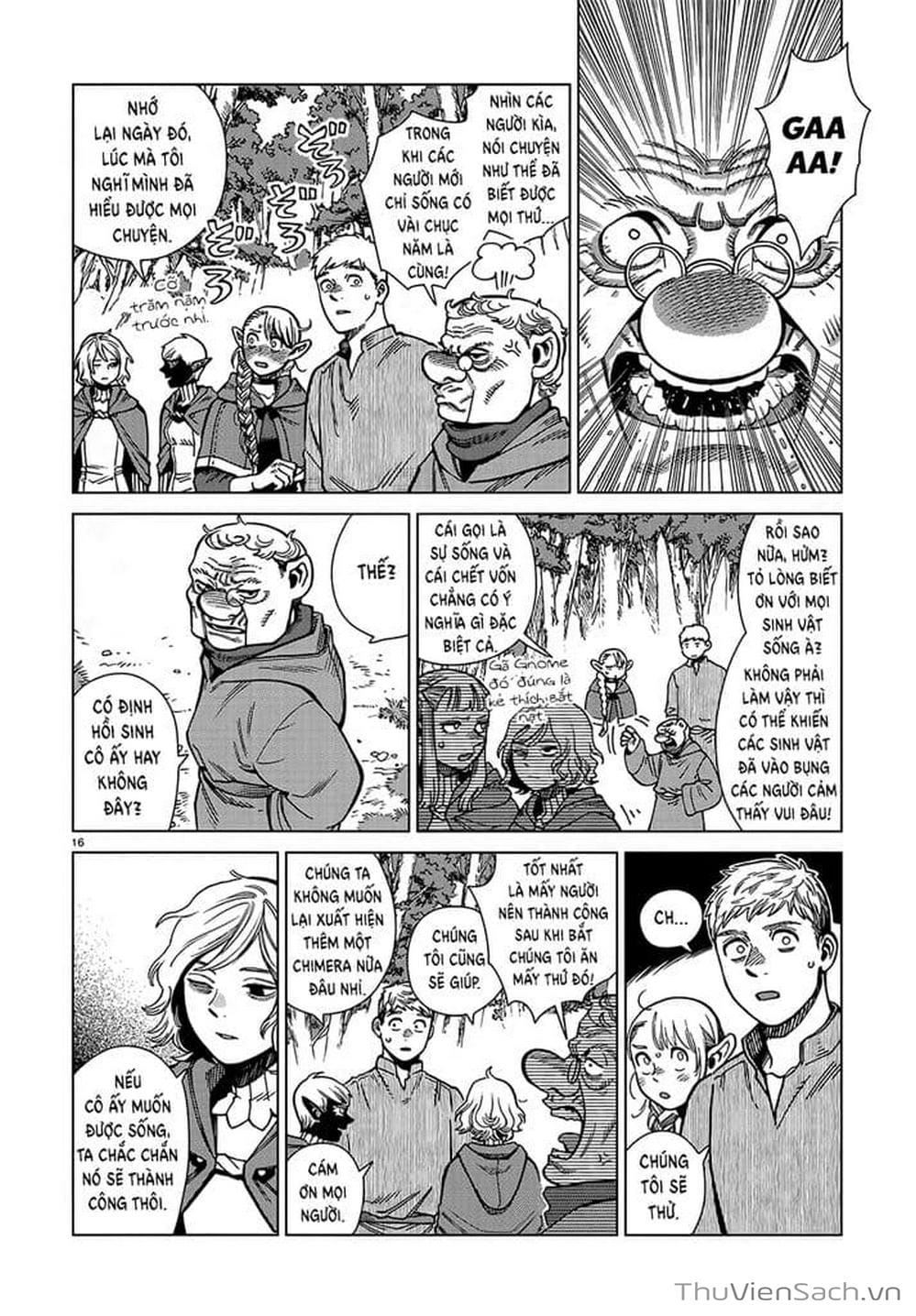 Truyện Tranh Mỹ Vị Hầm Ngục - Dungeon Meshi trang 4