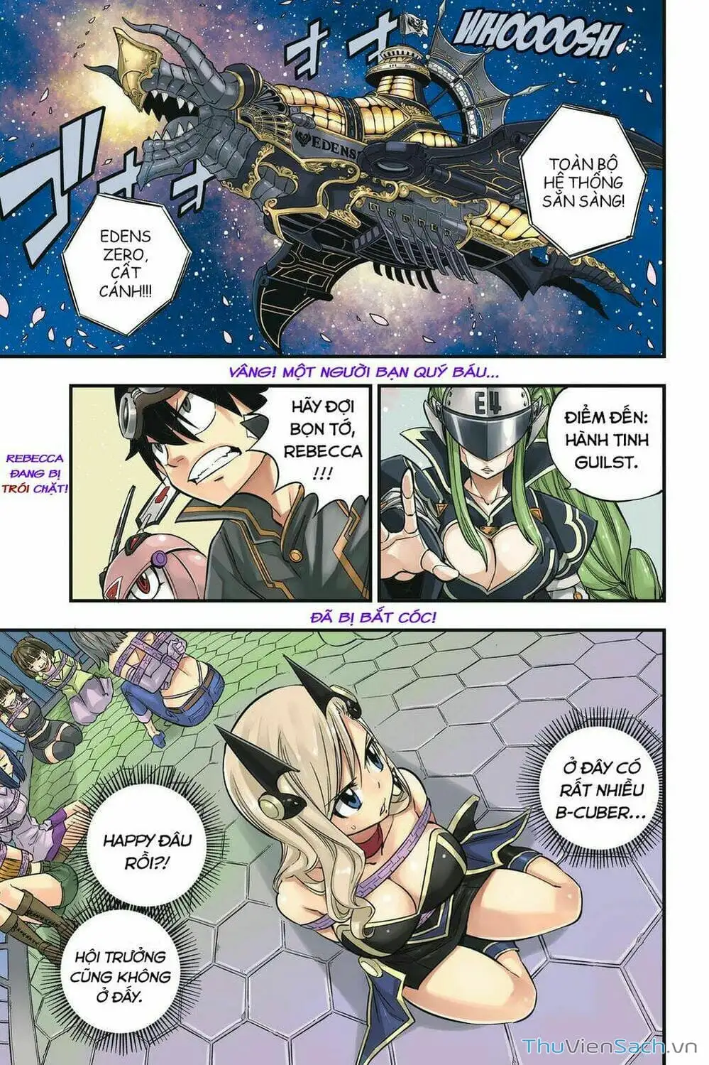 Truyện Tranh Hội Pháp Sư Và Thánh Thạch Rave trang 4