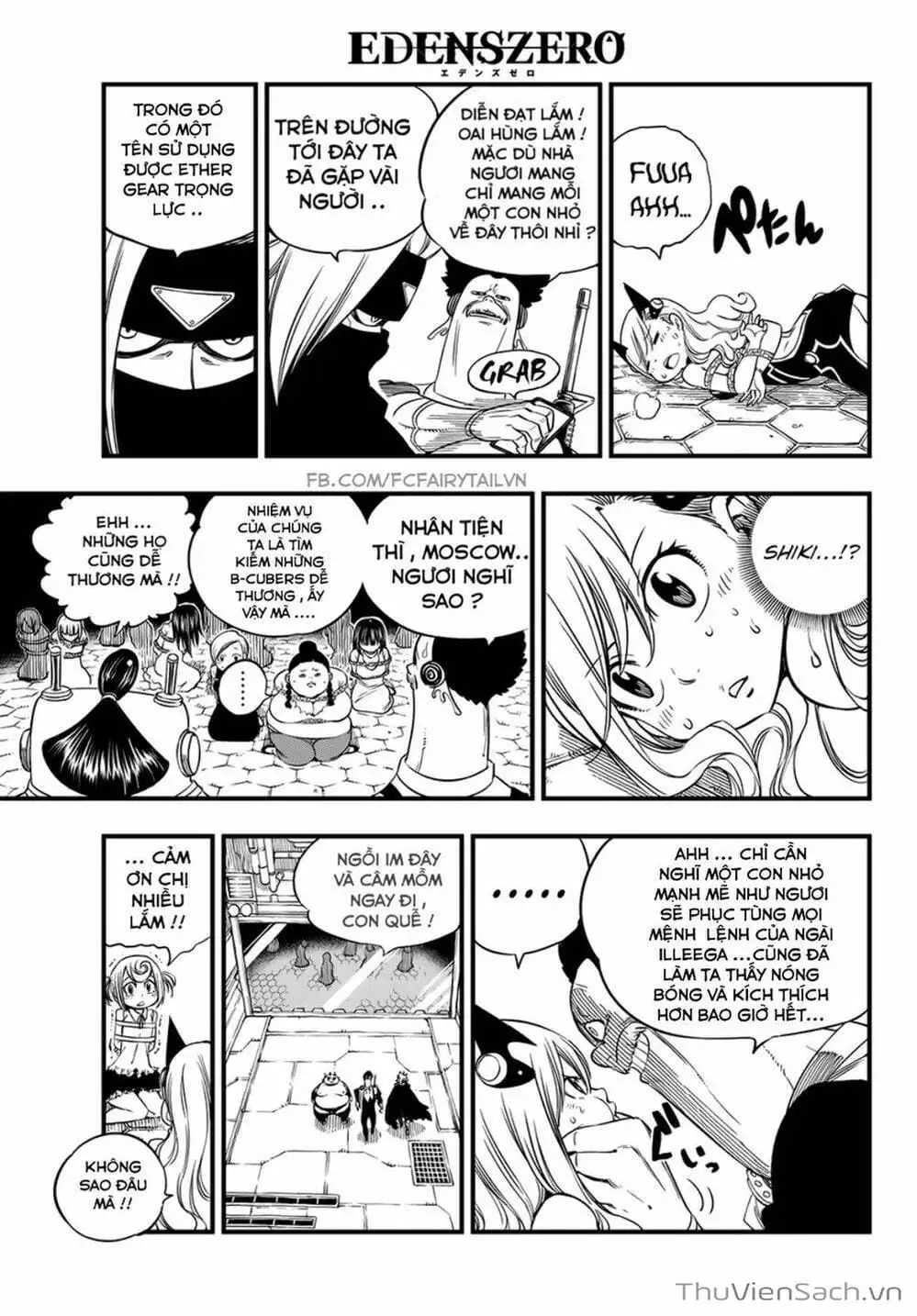 Truyện Tranh Hội Pháp Sư Và Thánh Thạch Rave trang 4