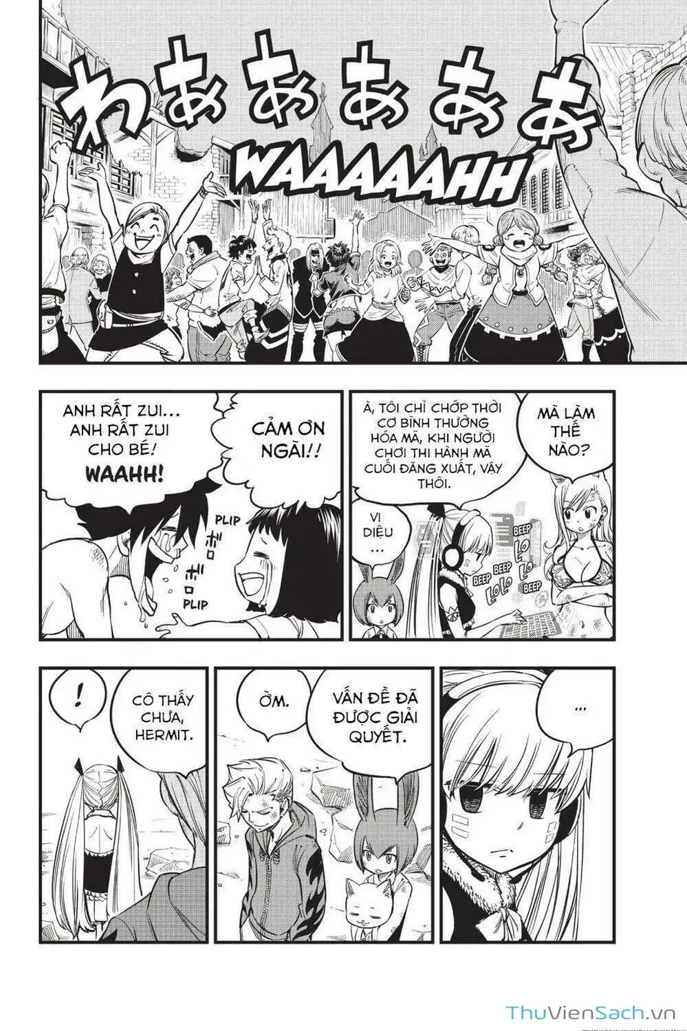 Truyện Tranh Hội Pháp Sư Và Thánh Thạch Rave trang 4