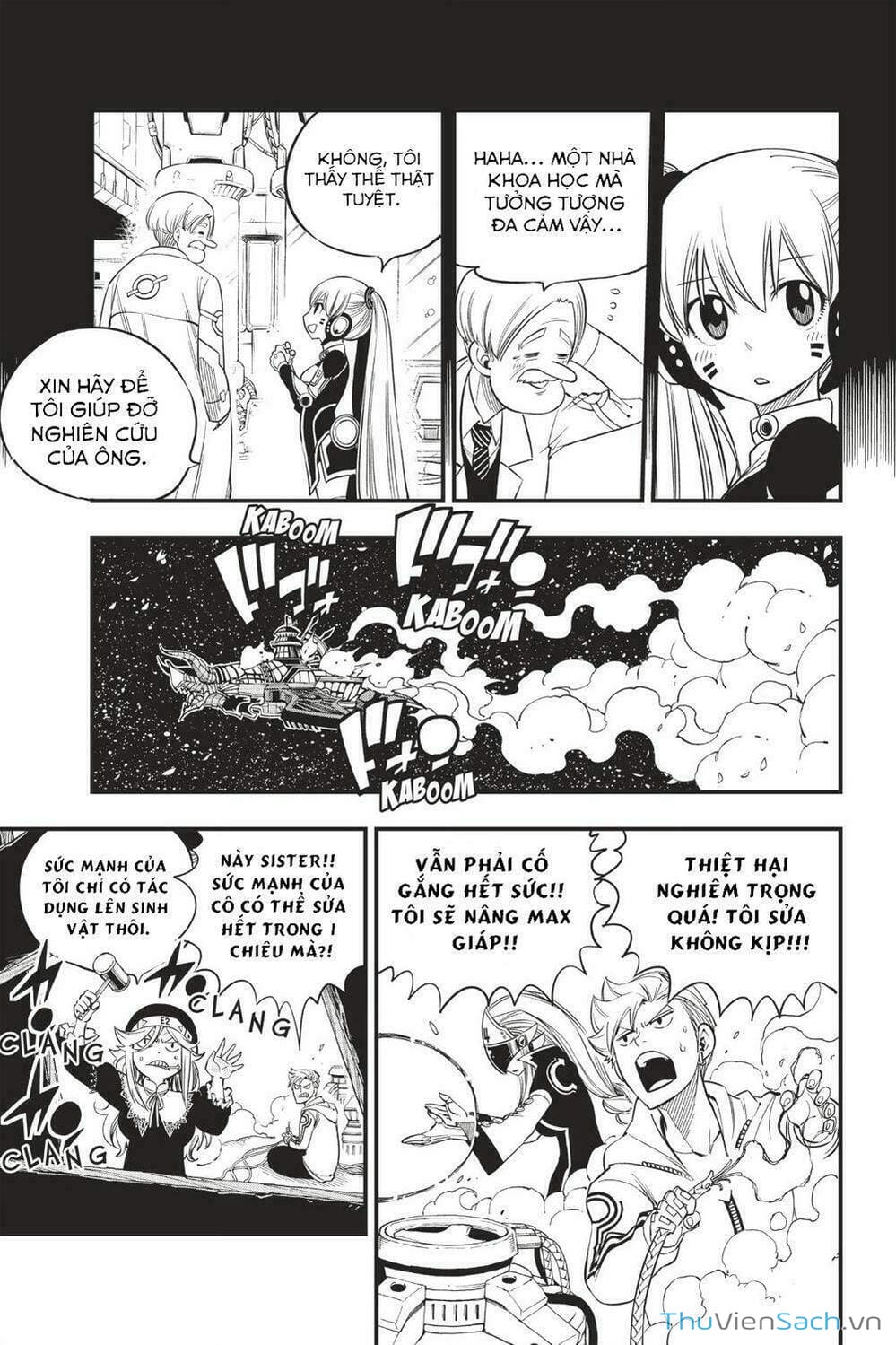 Truyện Tranh Hội Pháp Sư Và Thánh Thạch Rave trang 4