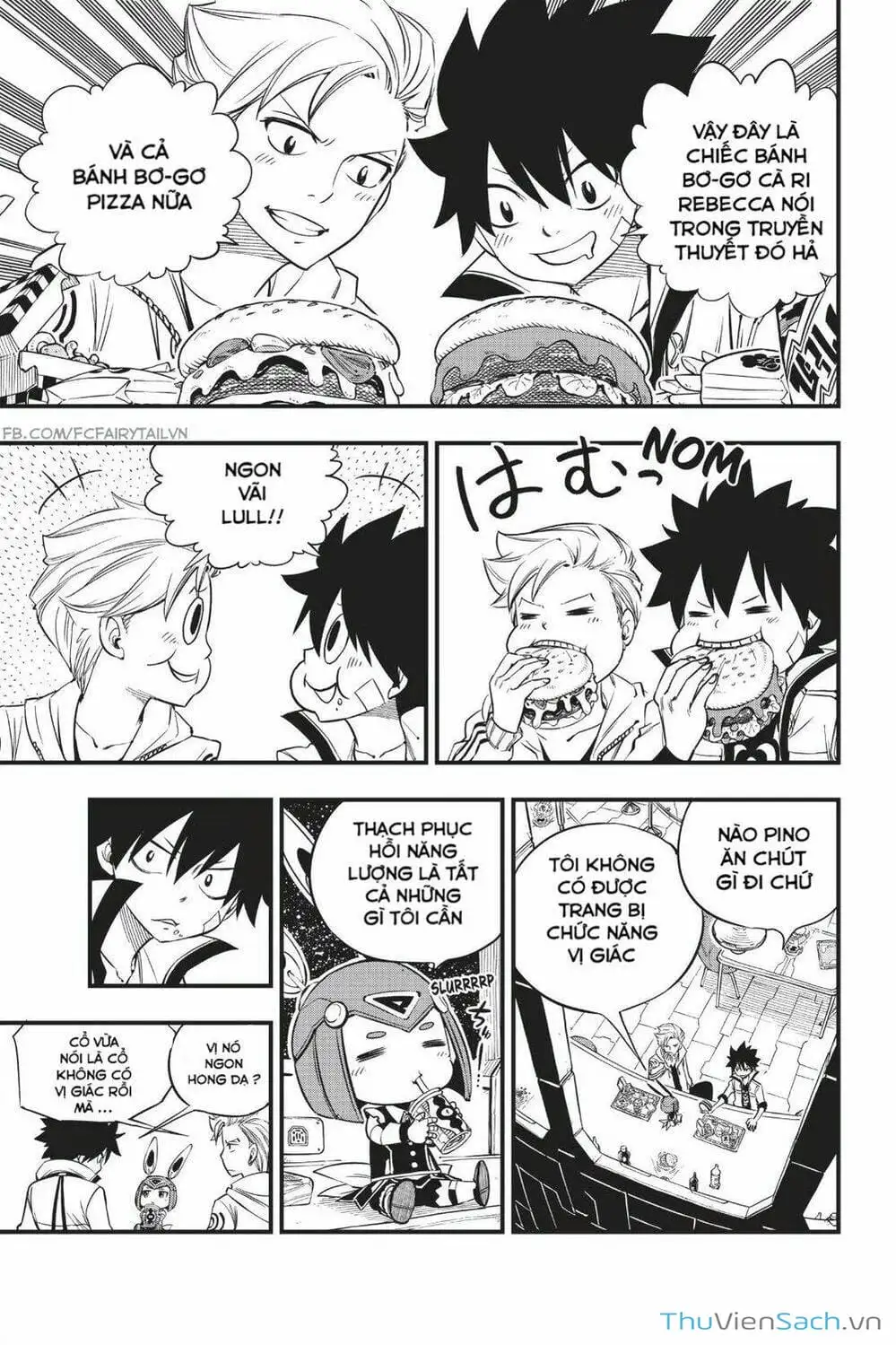 Truyện Tranh Hội Pháp Sư Và Thánh Thạch Rave trang 4