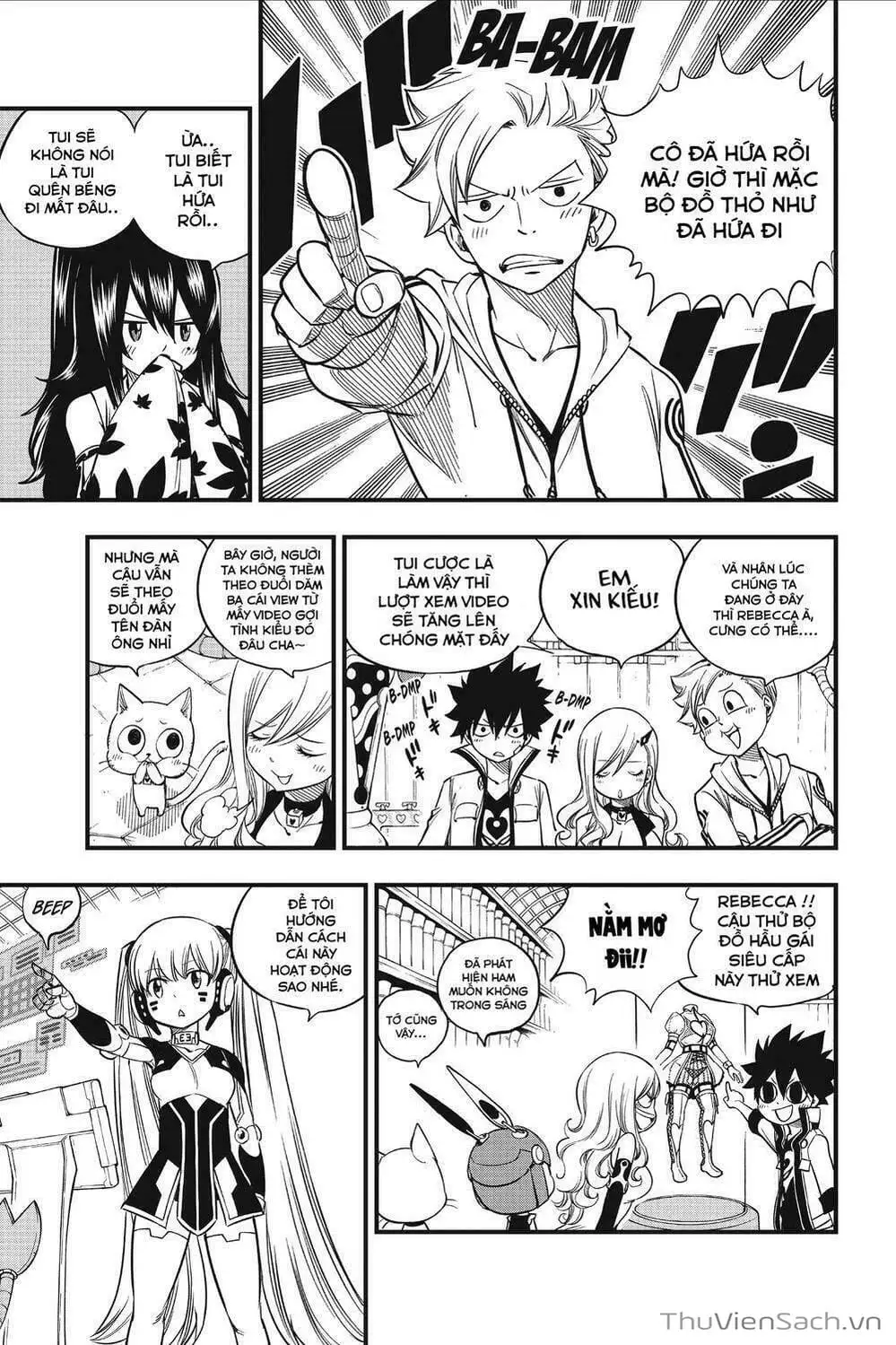 Truyện Tranh Hội Pháp Sư Và Thánh Thạch Rave trang 4