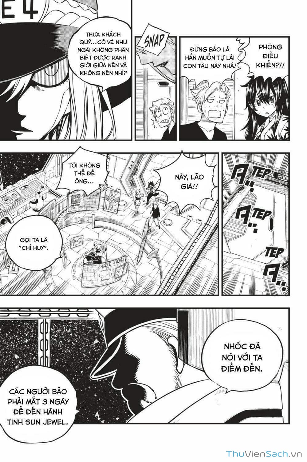 Truyện Tranh Hội Pháp Sư Và Thánh Thạch Rave trang 4