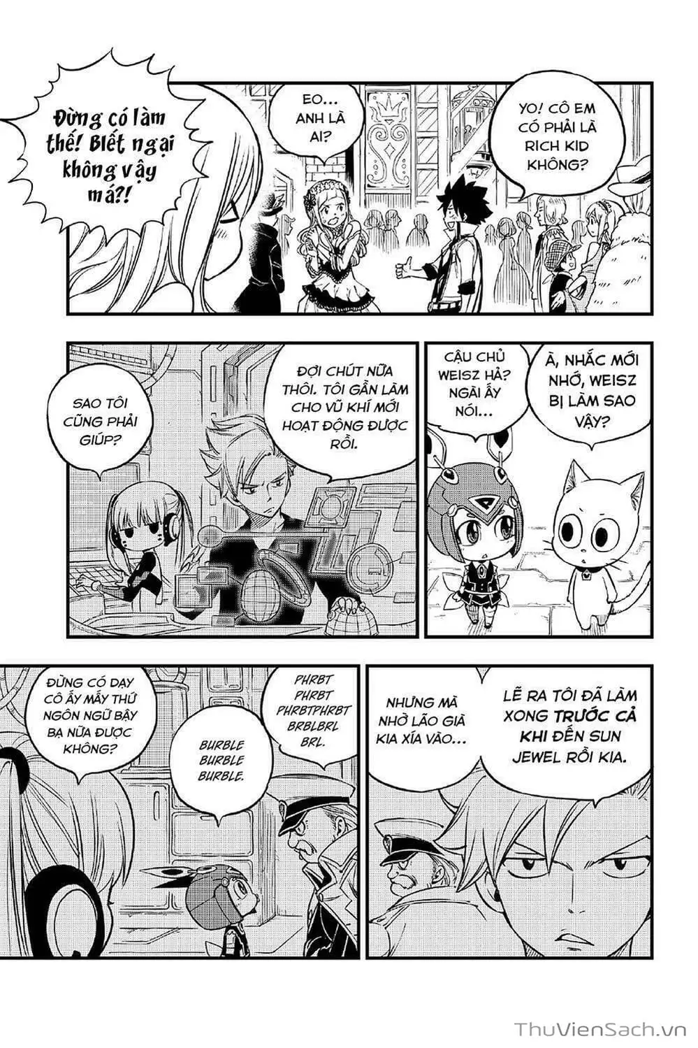 Truyện Tranh Hội Pháp Sư Và Thánh Thạch Rave trang 4