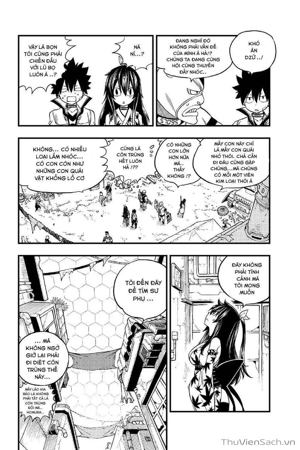 Truyện Tranh Hội Pháp Sư Và Thánh Thạch Rave trang 4