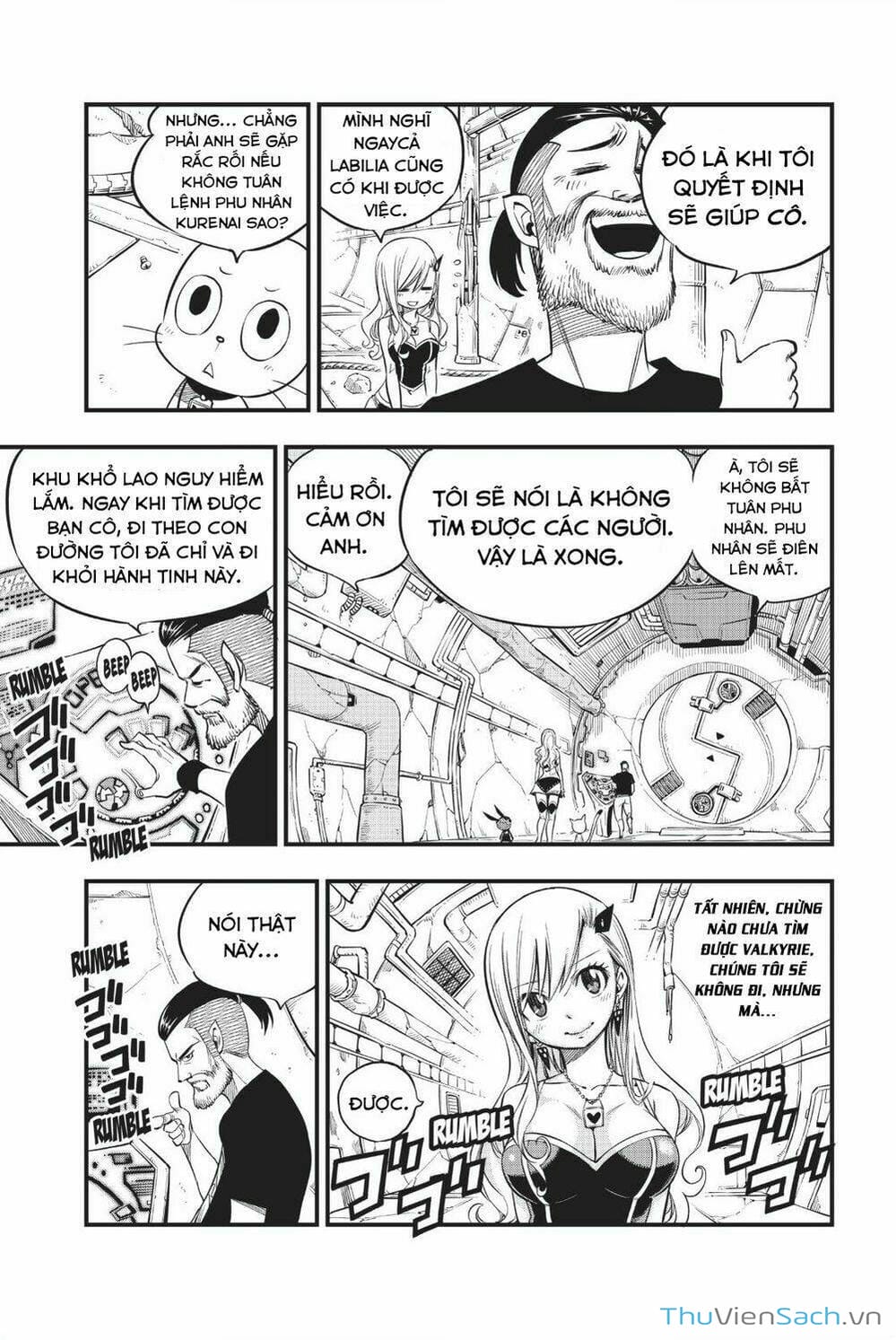 Truyện Tranh Hội Pháp Sư Và Thánh Thạch Rave trang 4