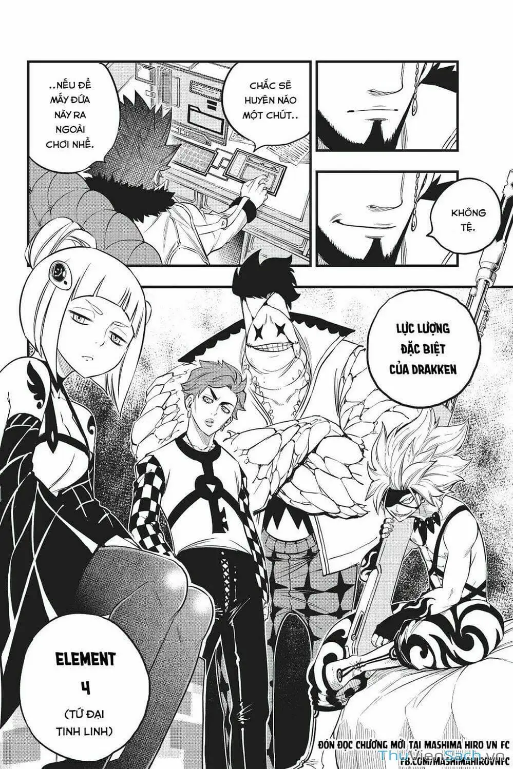 Truyện Tranh Hội Pháp Sư Và Thánh Thạch Rave trang 4