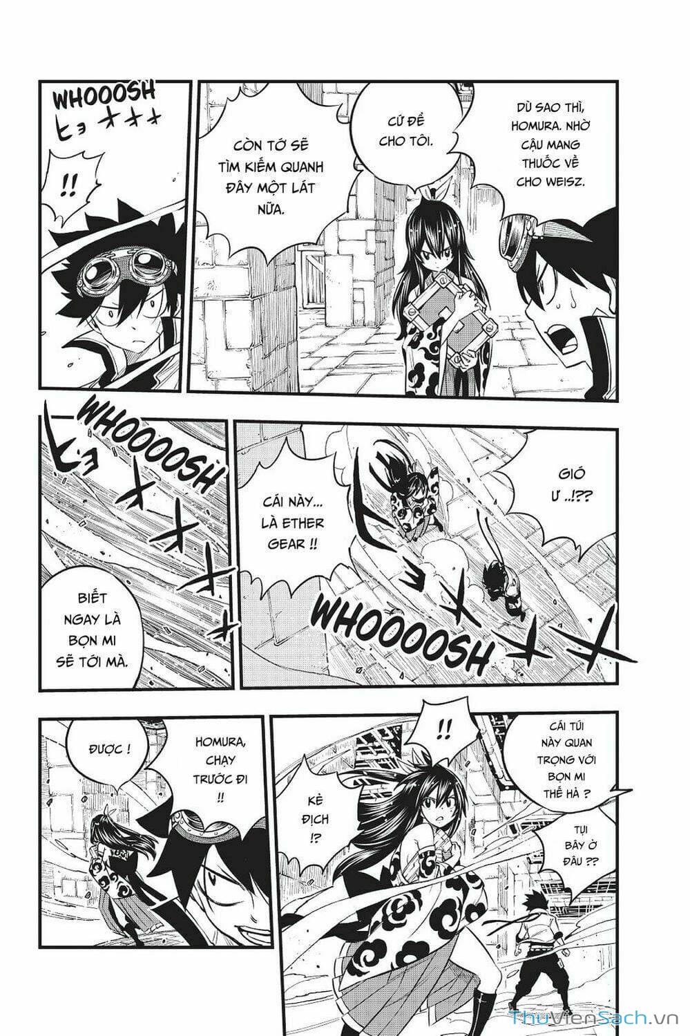 Truyện Tranh Hội Pháp Sư Và Thánh Thạch Rave trang 4