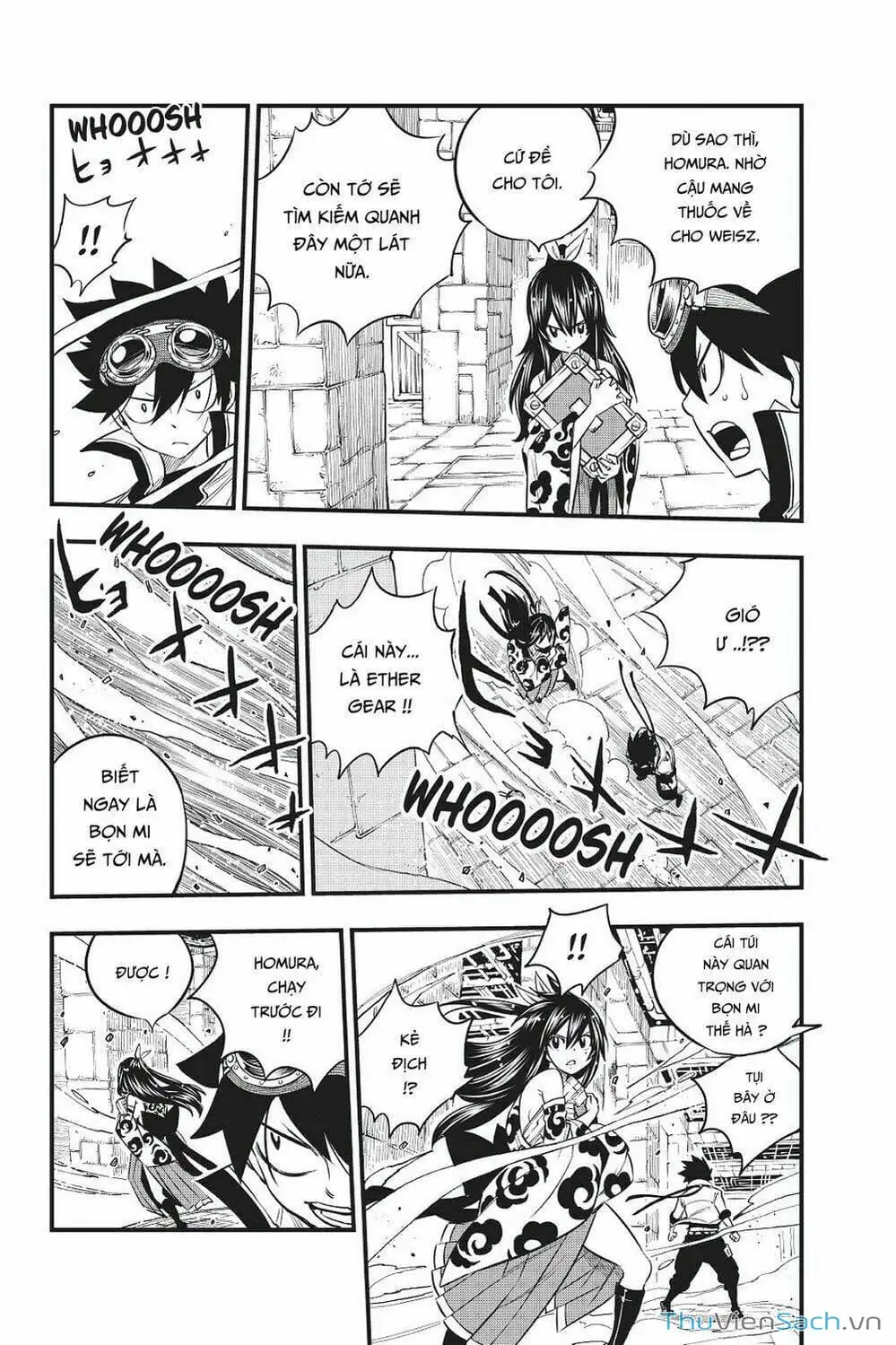 Truyện Tranh Hội Pháp Sư Và Thánh Thạch Rave trang 4