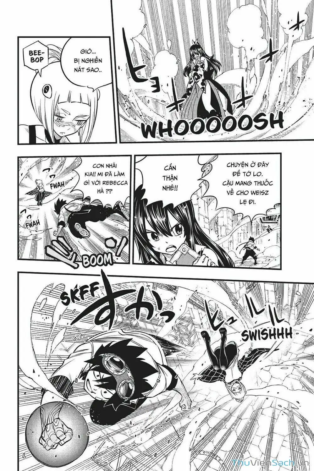 Truyện Tranh Hội Pháp Sư Và Thánh Thạch Rave trang 4