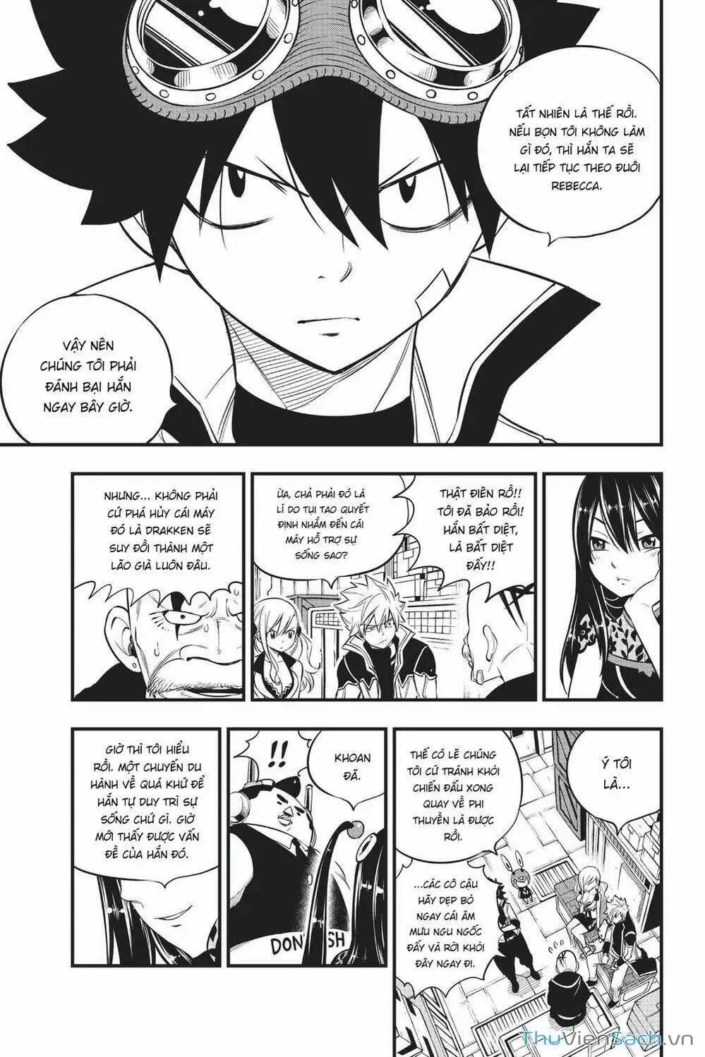 Truyện Tranh Hội Pháp Sư Và Thánh Thạch Rave trang 4