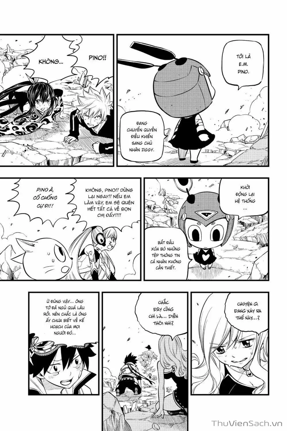 Truyện Tranh Hội Pháp Sư Và Thánh Thạch Rave trang 4