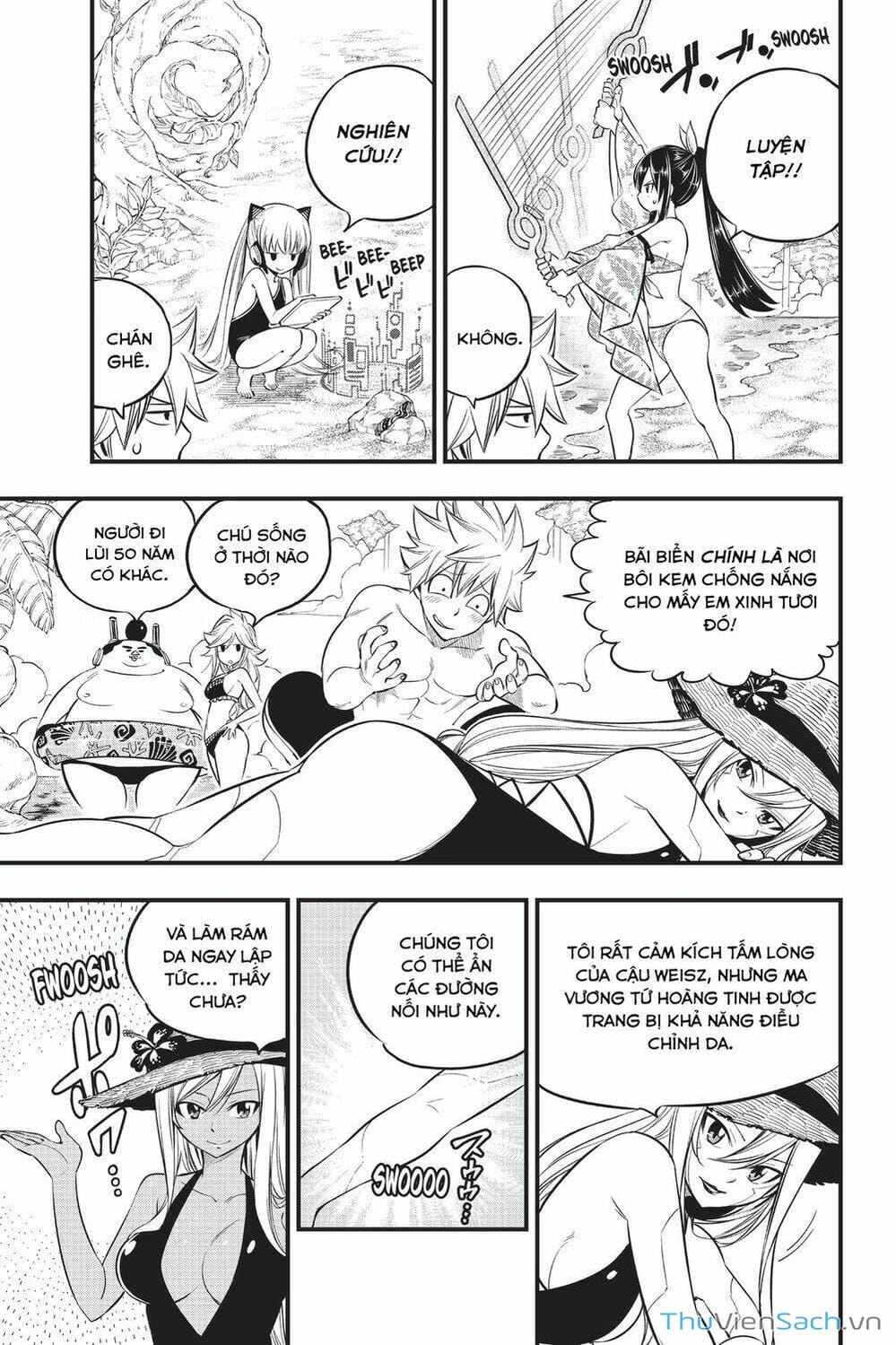 Truyện Tranh Hội Pháp Sư Và Thánh Thạch Rave trang 4