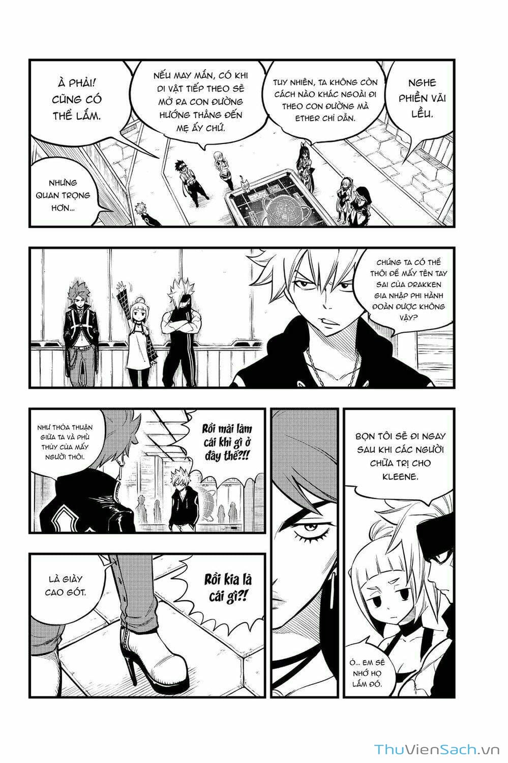 Truyện Tranh Hội Pháp Sư Và Thánh Thạch Rave trang 4