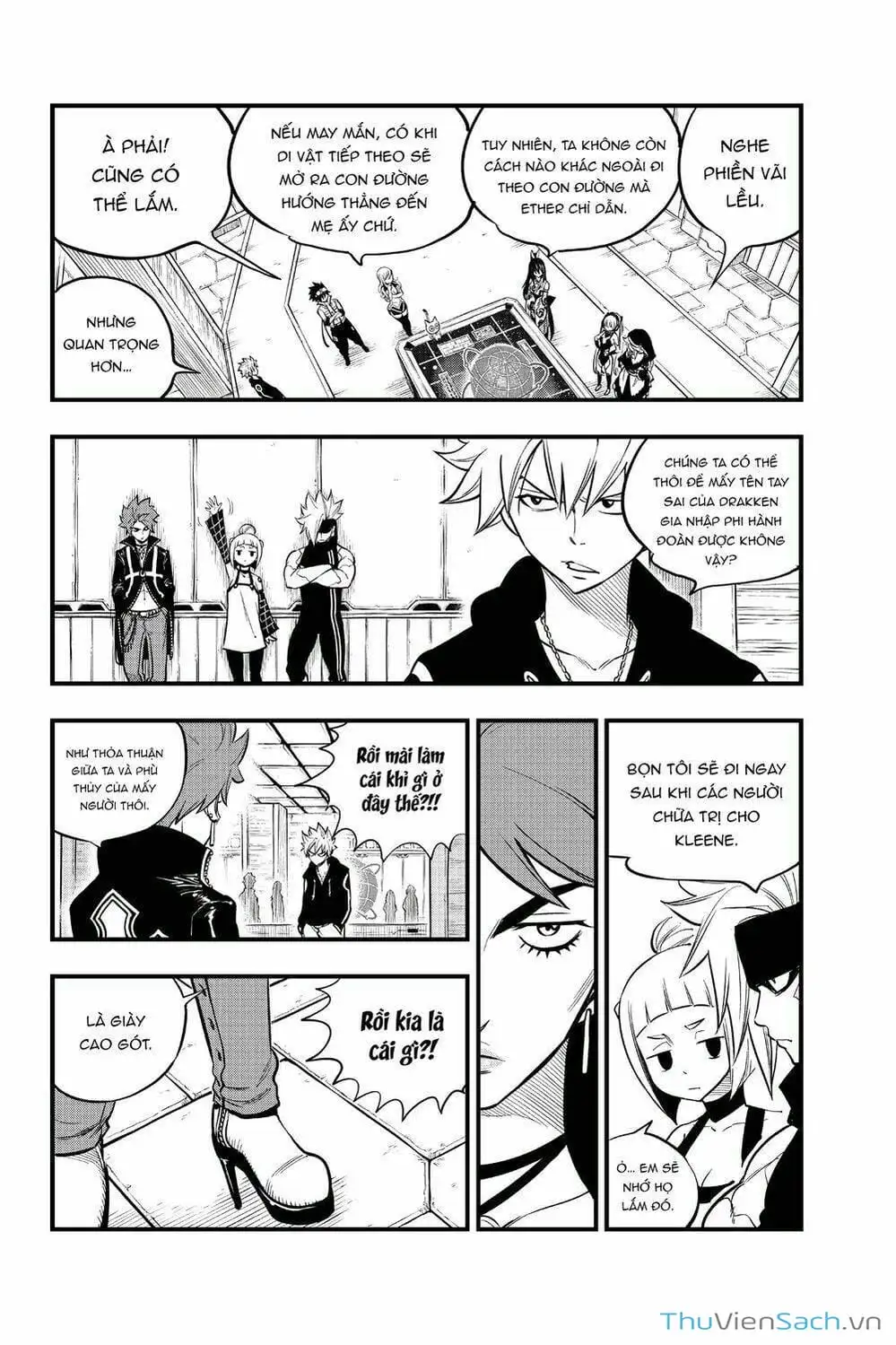 Truyện Tranh Hội Pháp Sư Và Thánh Thạch Rave trang 4