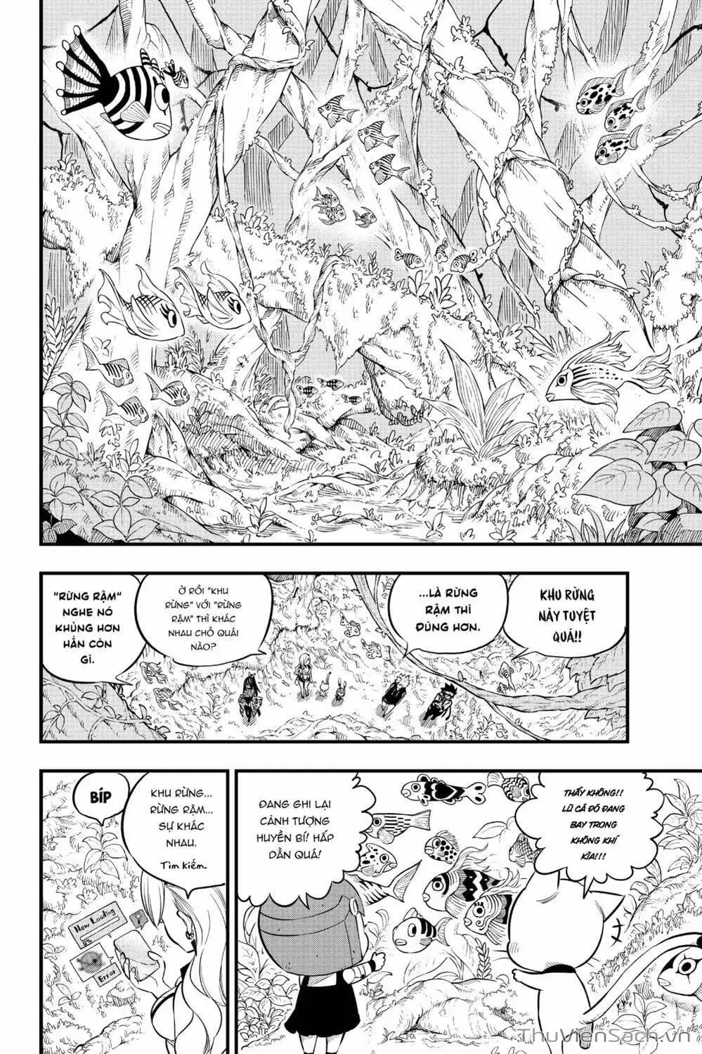 Truyện Tranh Hội Pháp Sư Và Thánh Thạch Rave trang 4