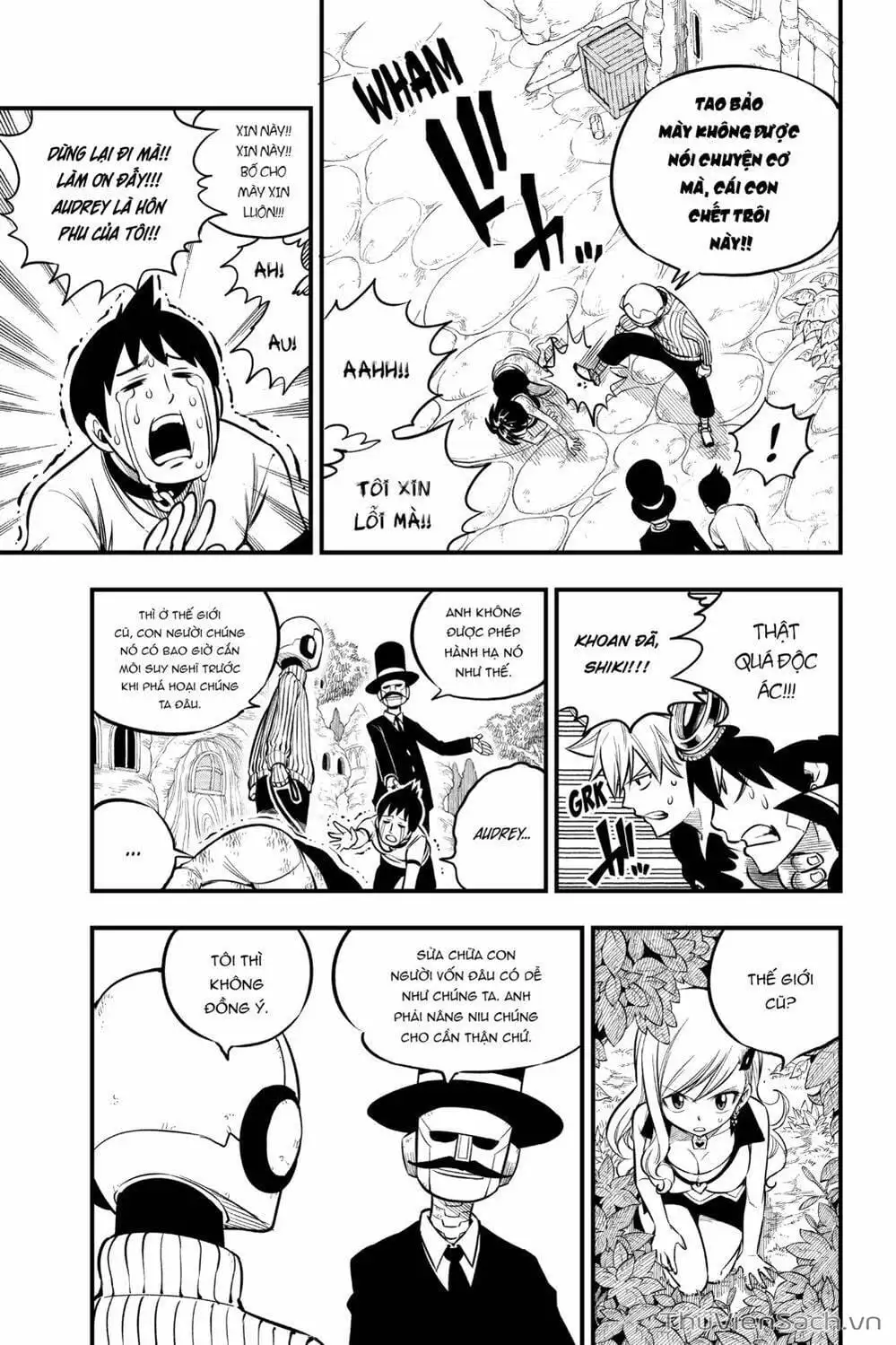 Truyện Tranh Hội Pháp Sư Và Thánh Thạch Rave trang 4