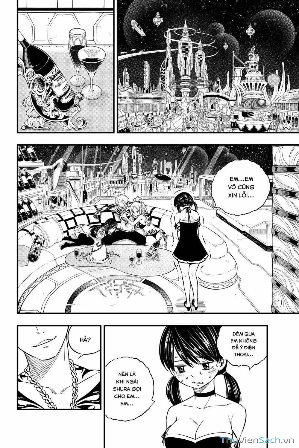 Truyện Tranh Hội Pháp Sư Và Thánh Thạch Rave trang 4