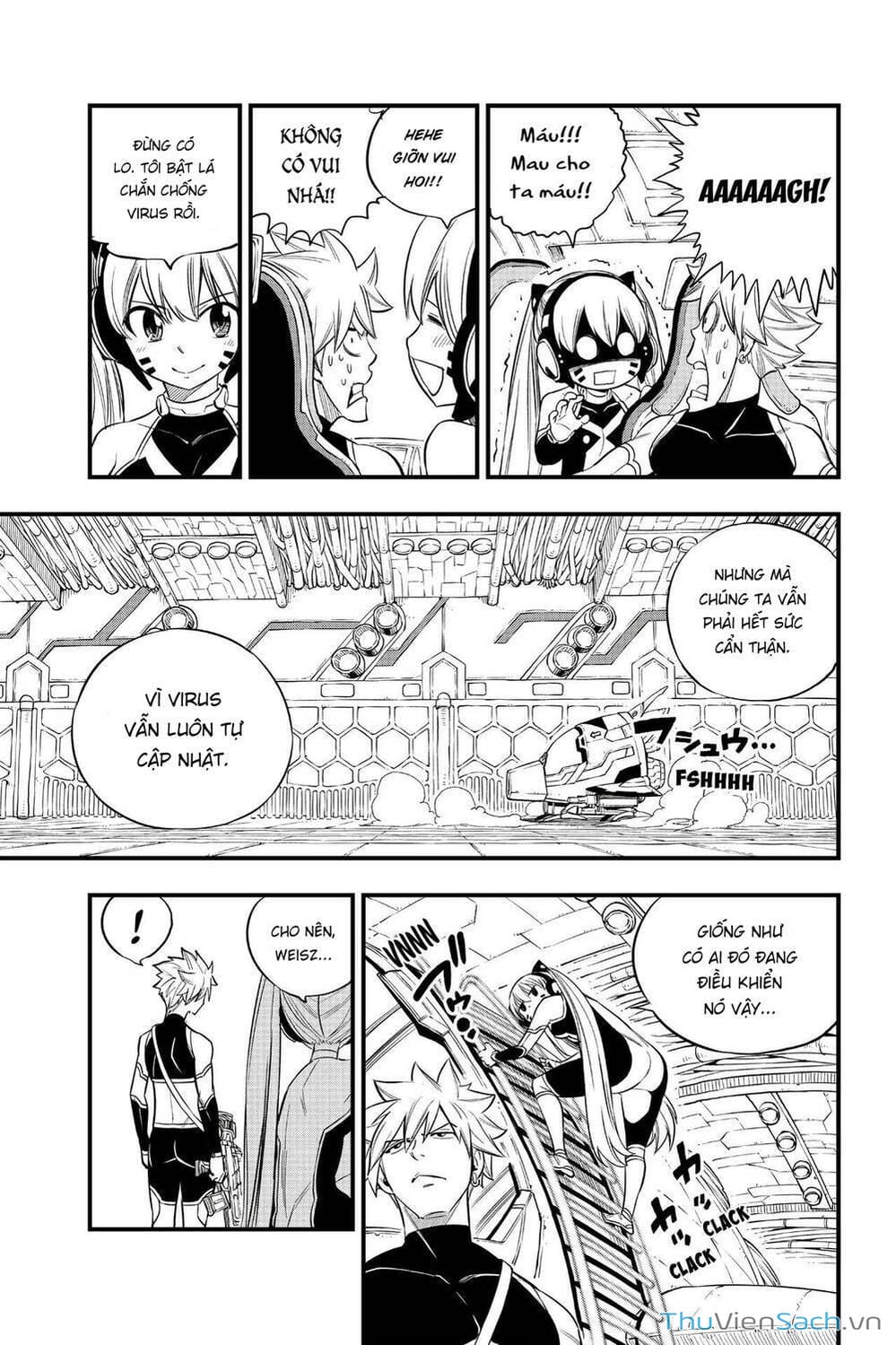 Truyện Tranh Hội Pháp Sư Và Thánh Thạch Rave trang 4