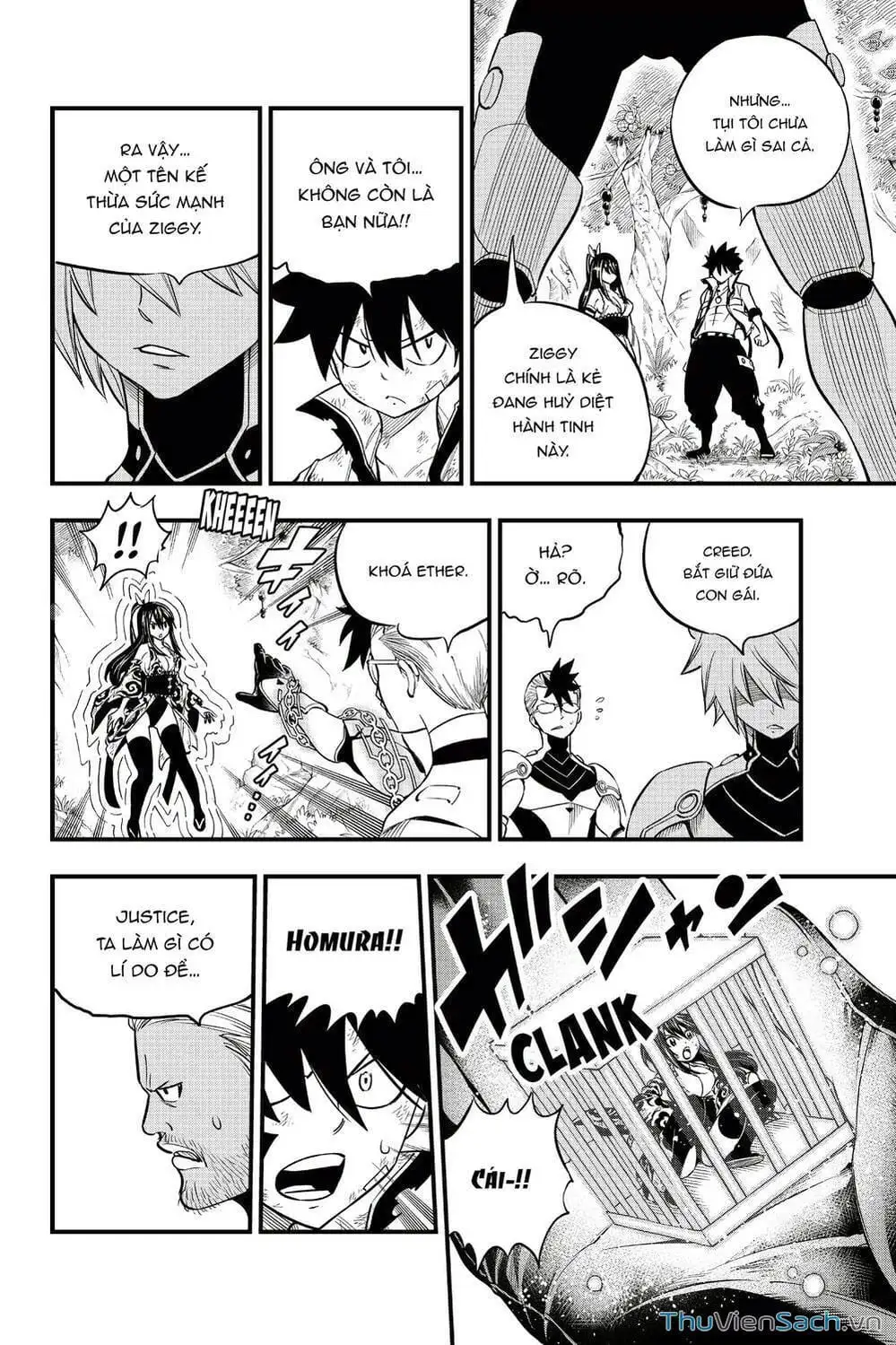 Truyện Tranh Hội Pháp Sư Và Thánh Thạch Rave trang 4