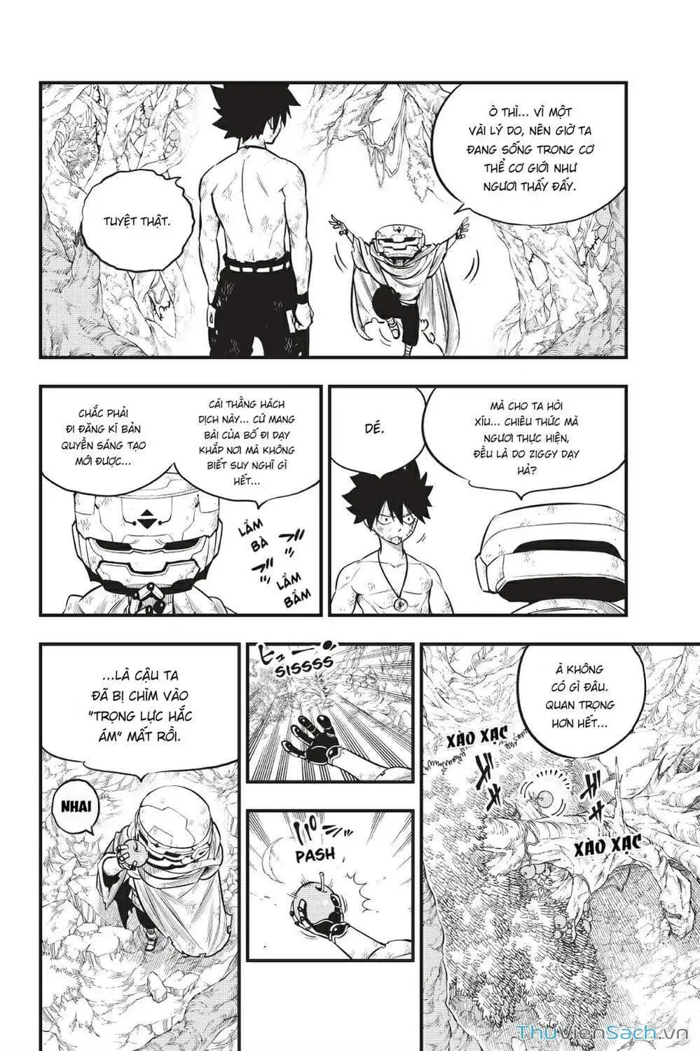 Truyện Tranh Hội Pháp Sư Và Thánh Thạch Rave trang 4