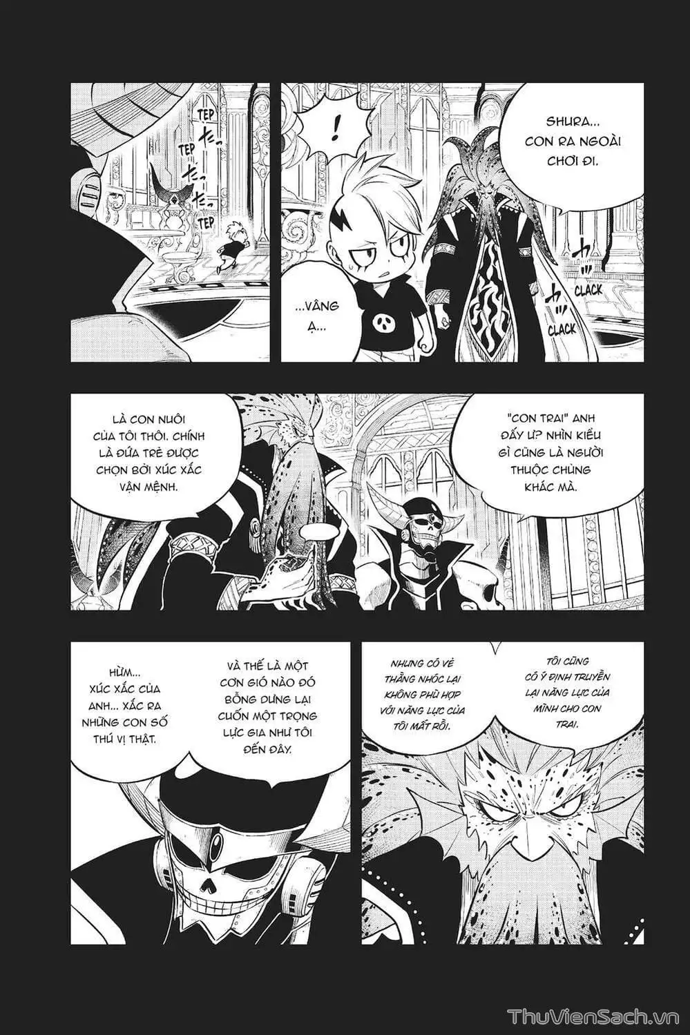 Truyện Tranh Hội Pháp Sư Và Thánh Thạch Rave trang 4