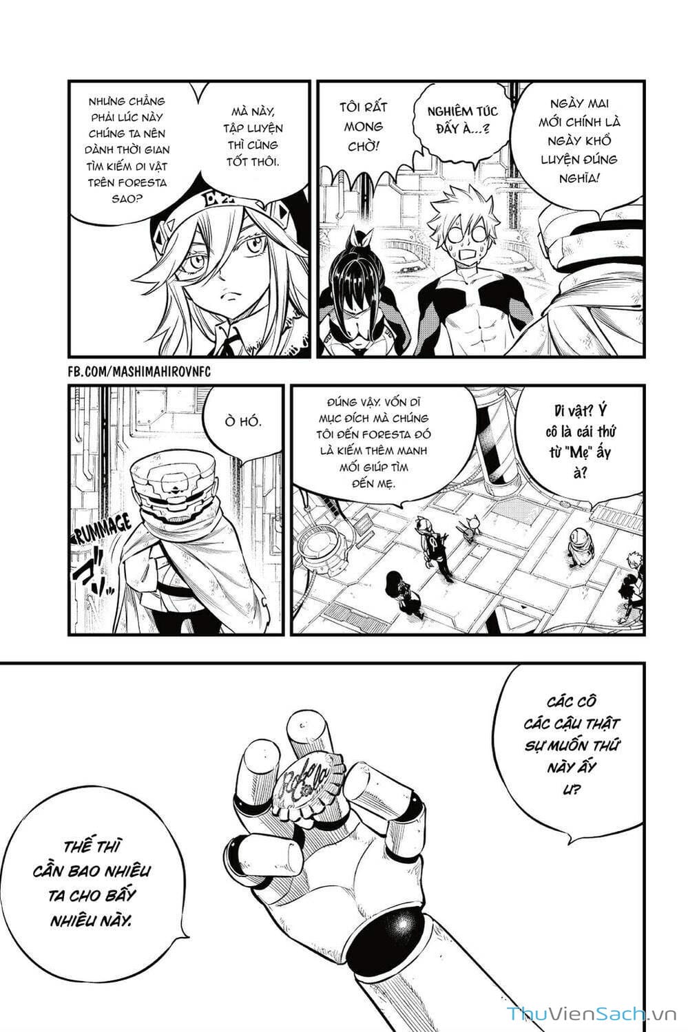 Truyện Tranh Hội Pháp Sư Và Thánh Thạch Rave trang 4