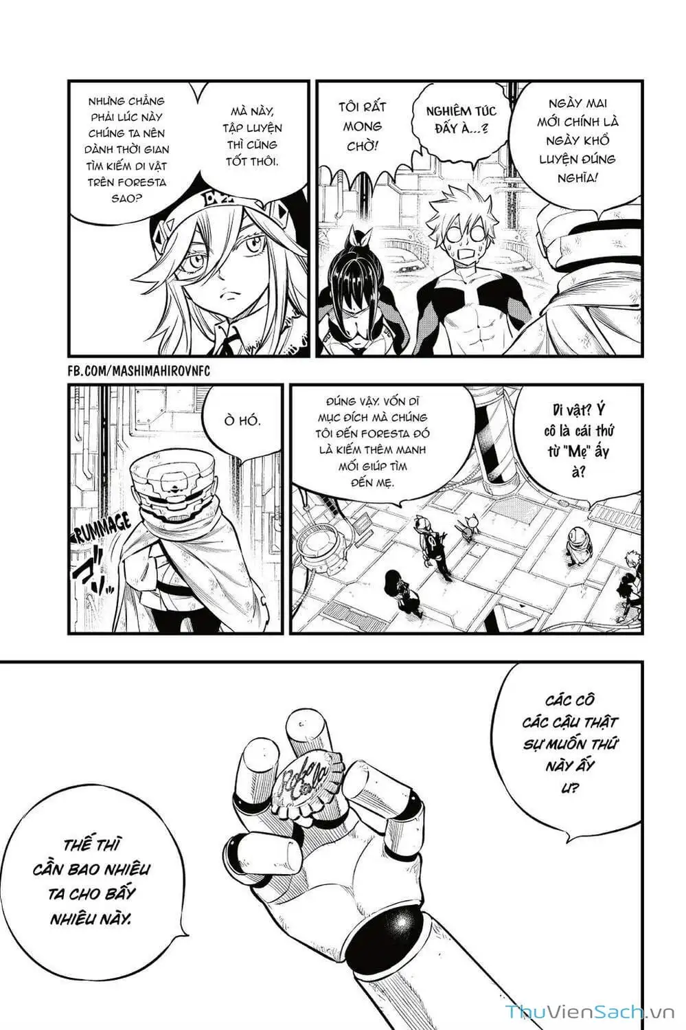 Truyện Tranh Hội Pháp Sư Và Thánh Thạch Rave trang 4