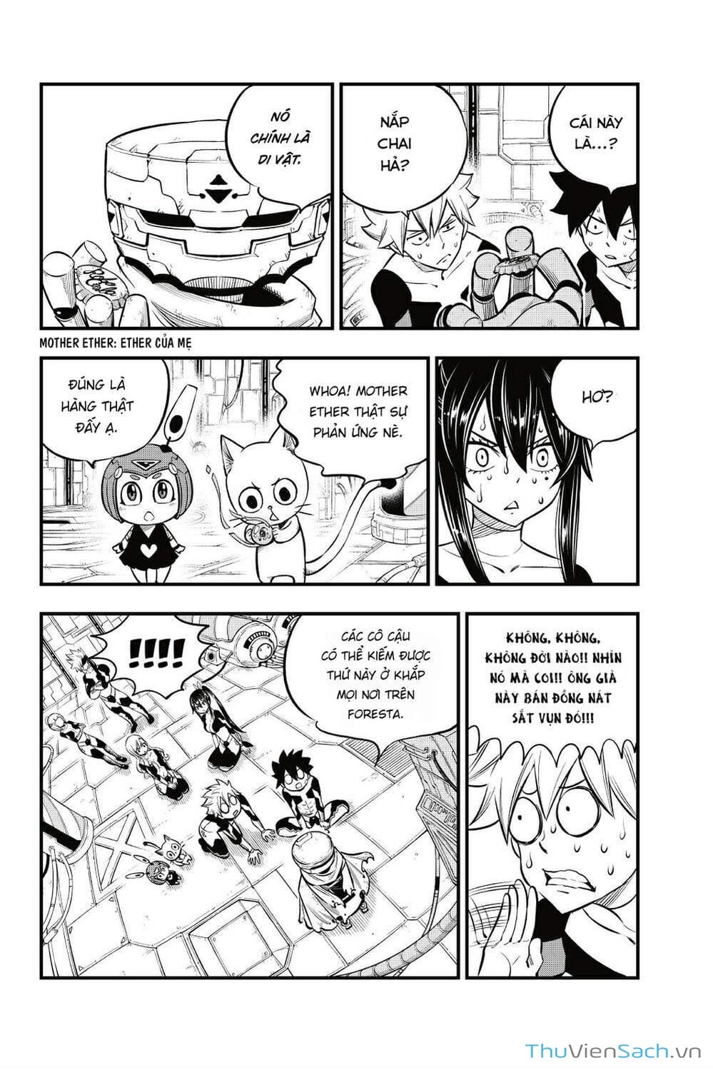 Truyện Tranh Hội Pháp Sư Và Thánh Thạch Rave trang 4